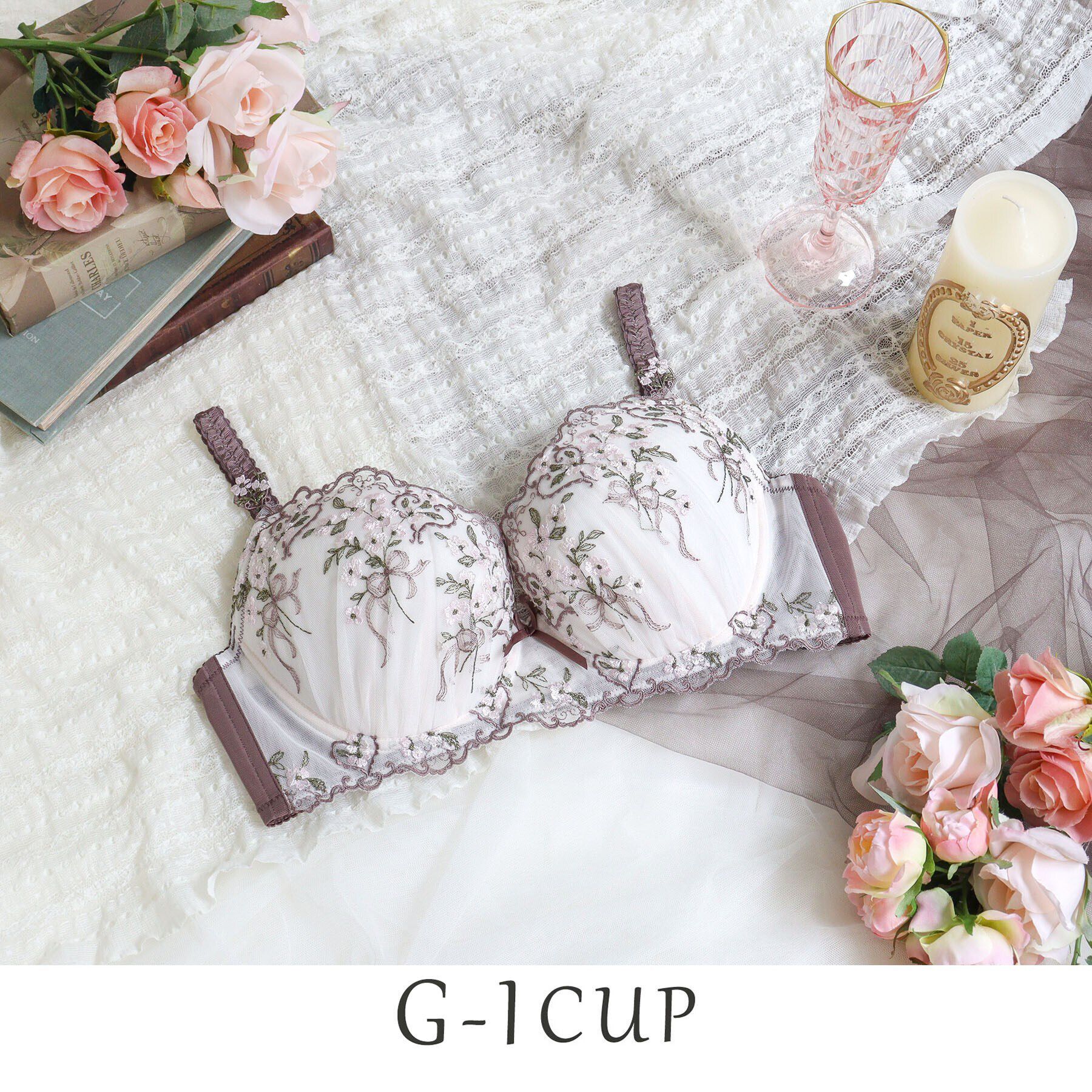 Risa Magli「リア ブラジャー（G-I）＜バストアップタイプ＞」|インナー|ブラウン(043)