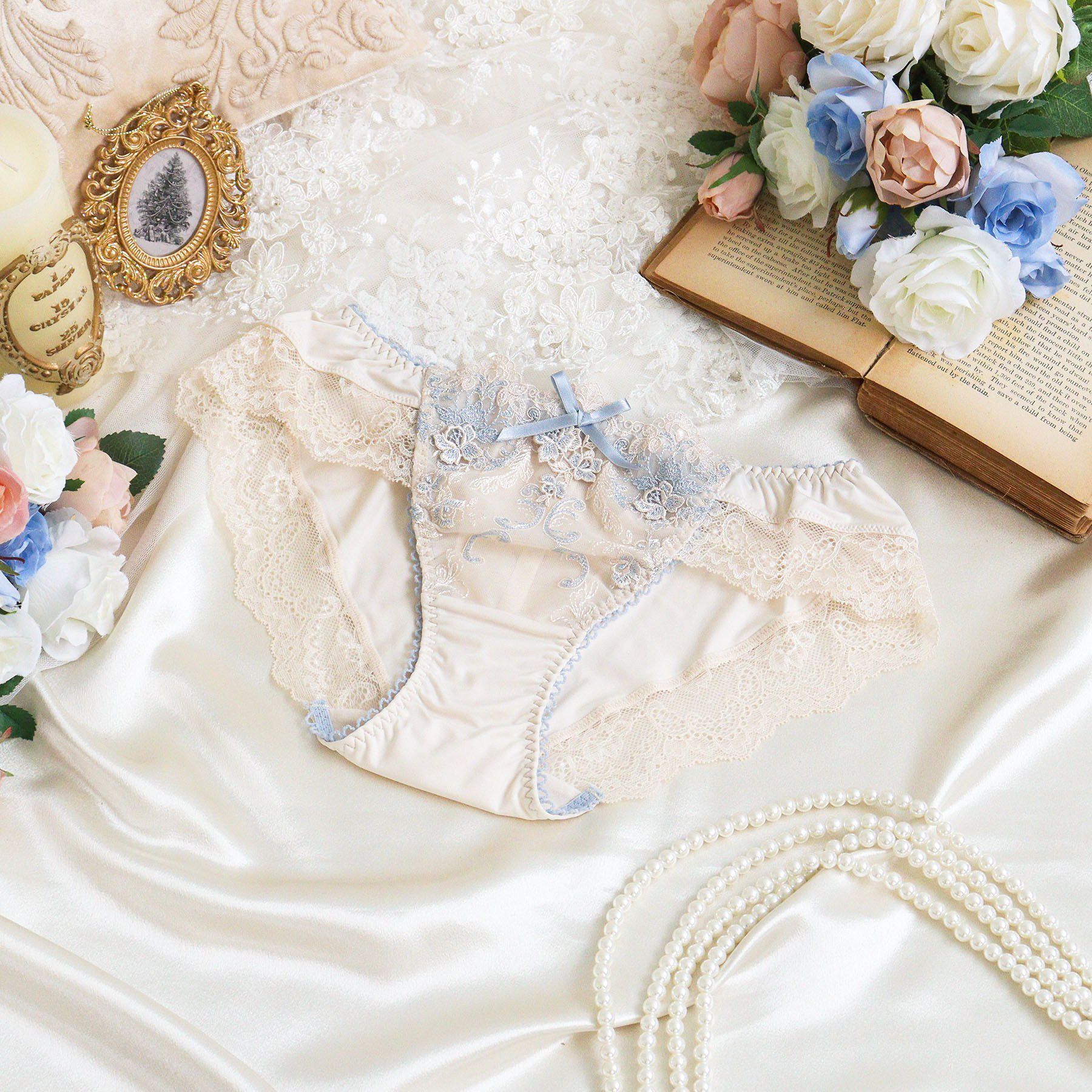 Risa Magli「カタリーナ ノーマルショーツ」|インナー|クリーム(054)