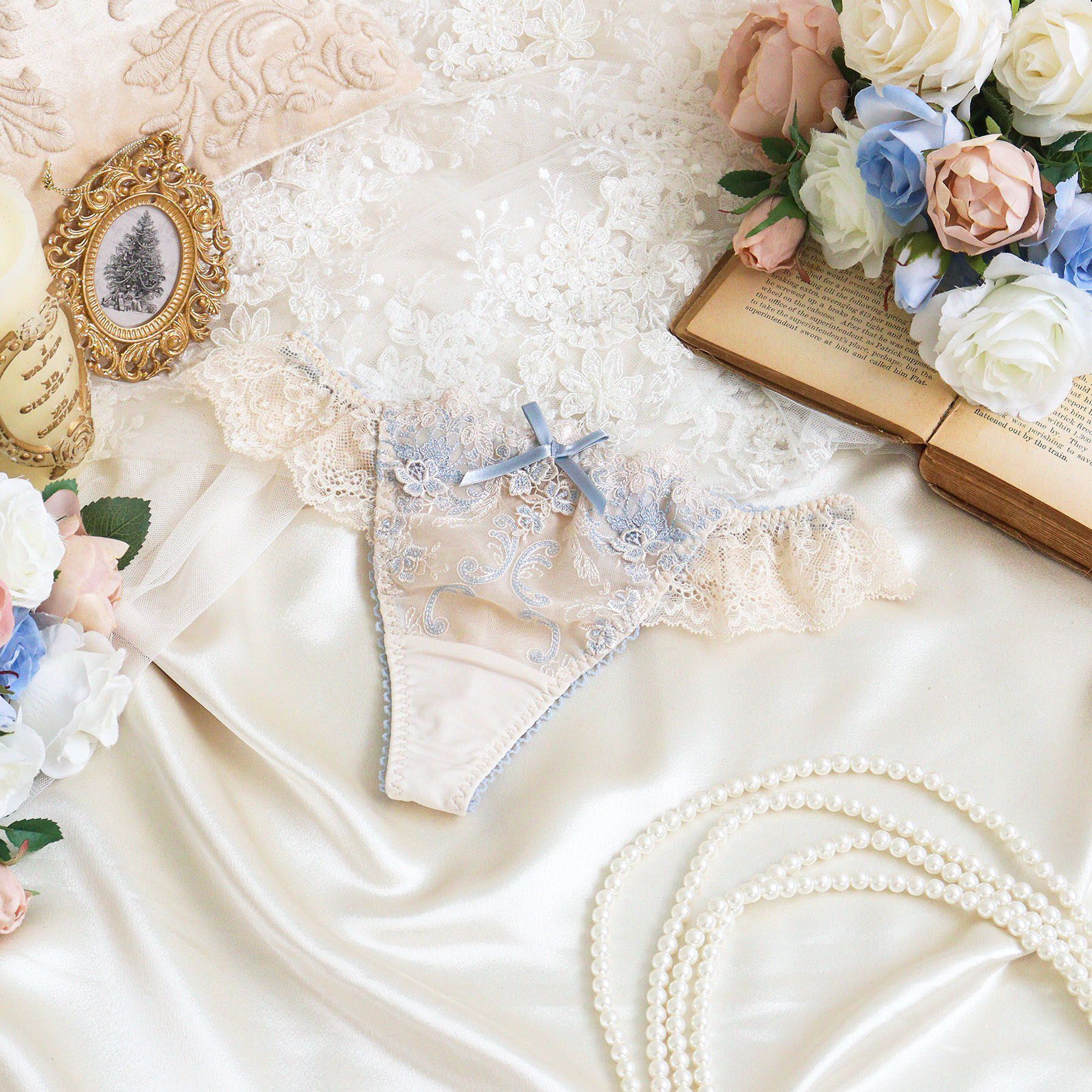 Risa Magli「カタリーナ Tバック」|インナー|クリーム(054)