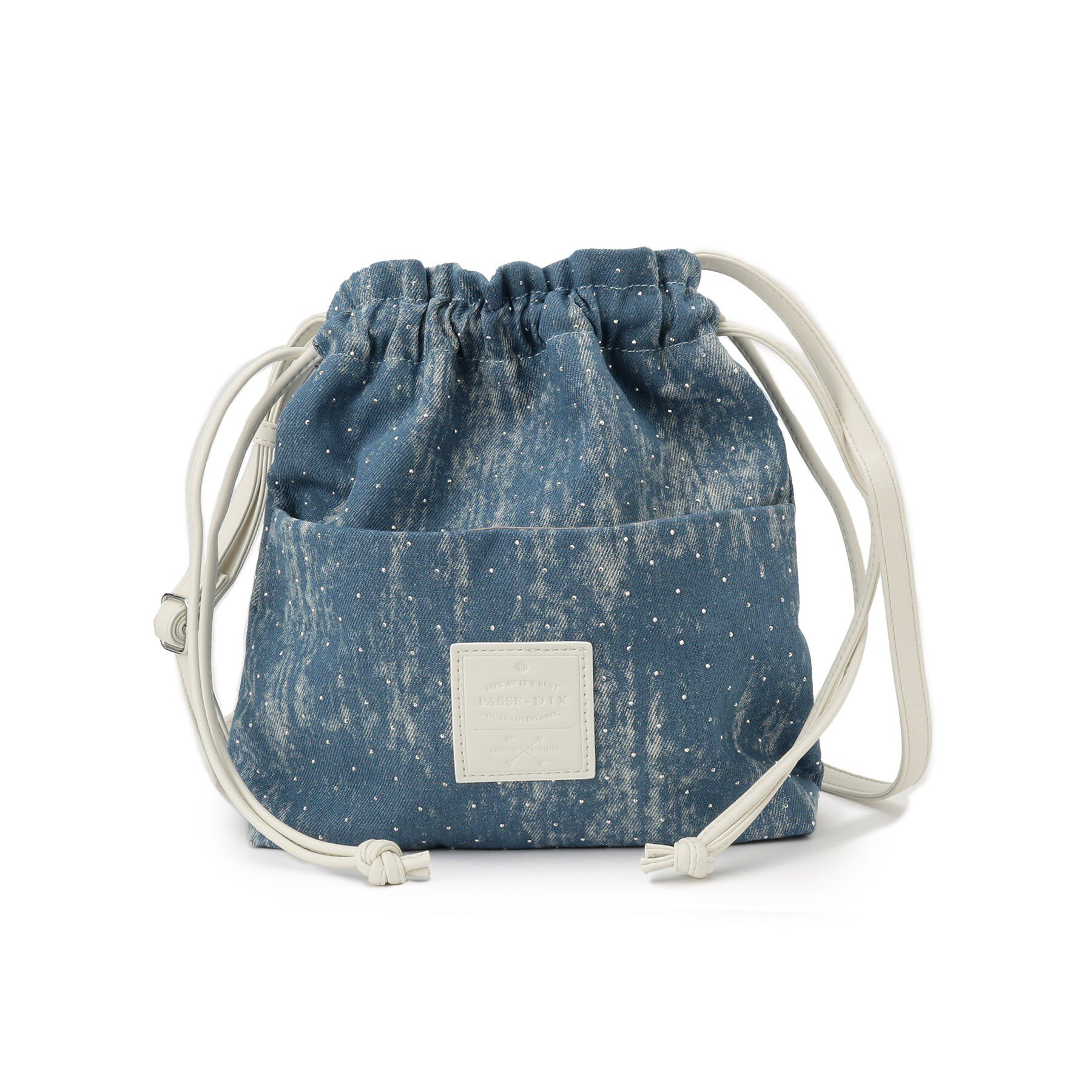 ITS&rsquo;DEMO「ストーンデニムミニショルダー」|ショルダー・メッセンジャー|