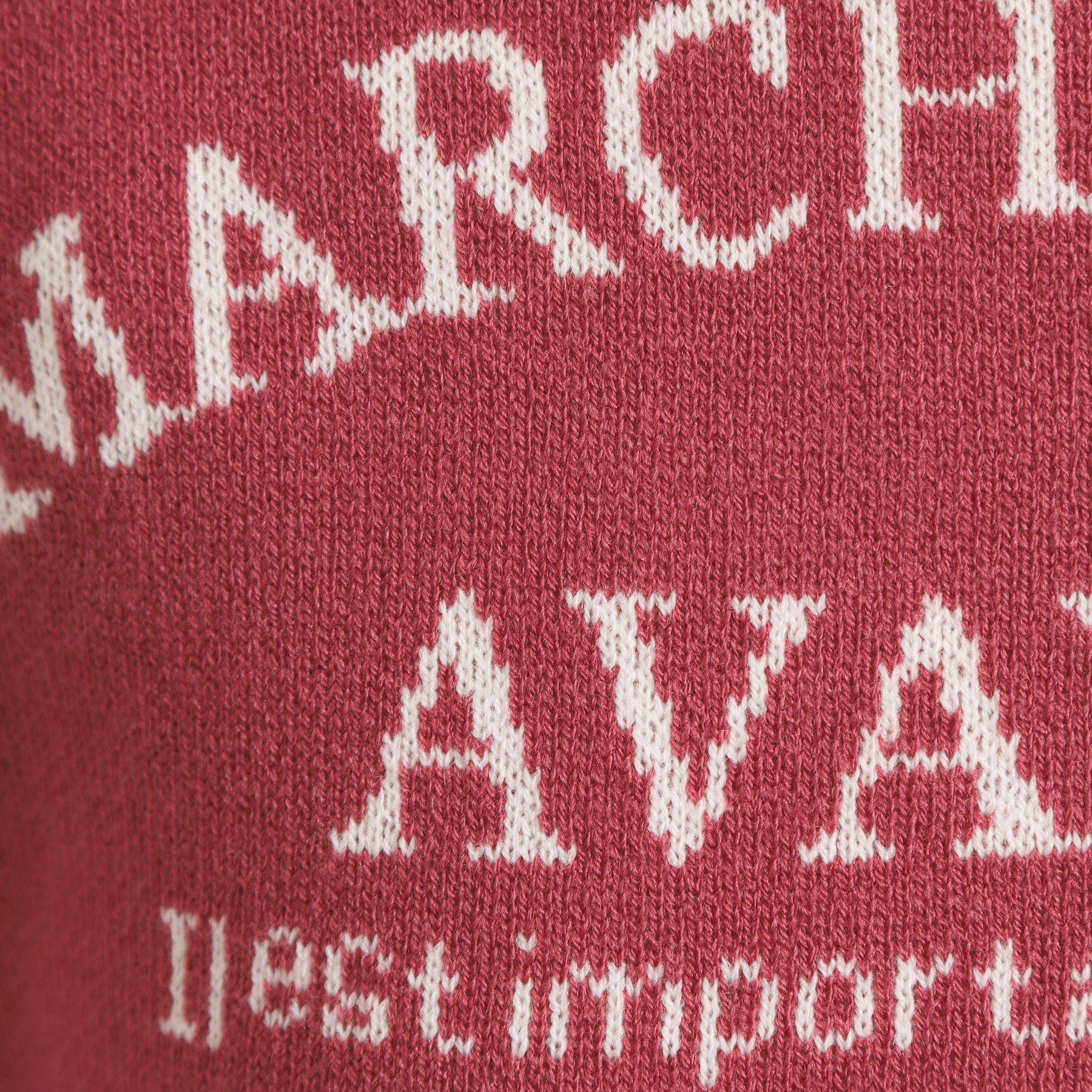 ITS&rsquo;DEMO「【手洗い可】アーチロゴニット」|ニット・セーター|