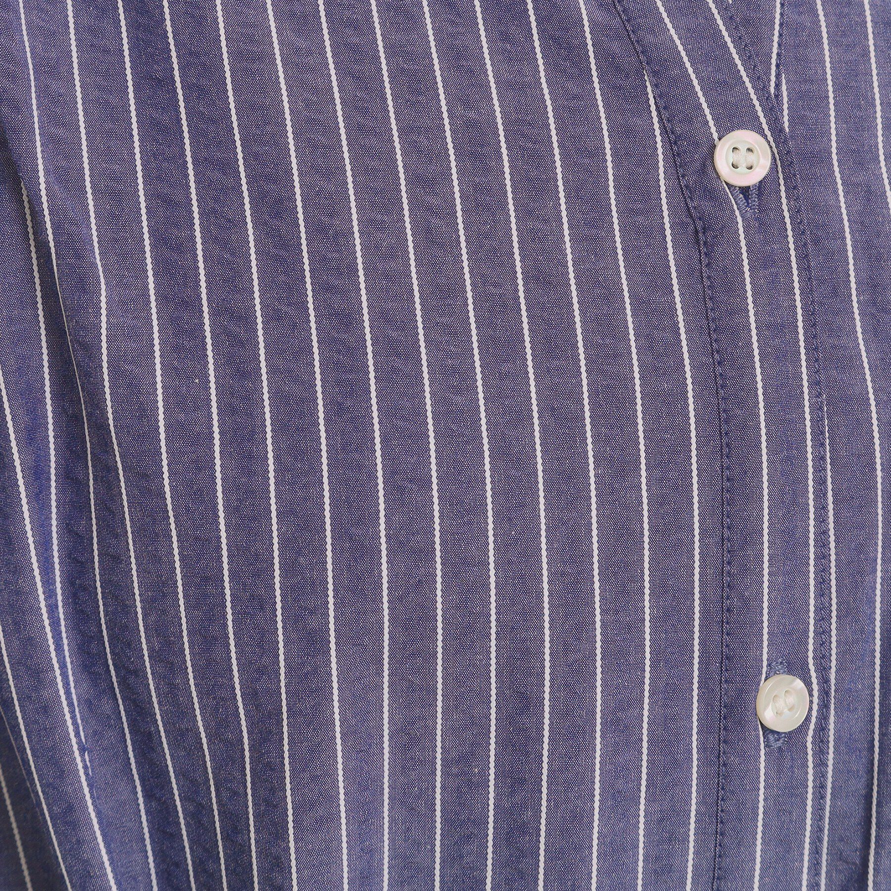 ITS&rsquo;DEMO「【手洗い可】サッカーストライプ前開きワンピース」|ワンピース|