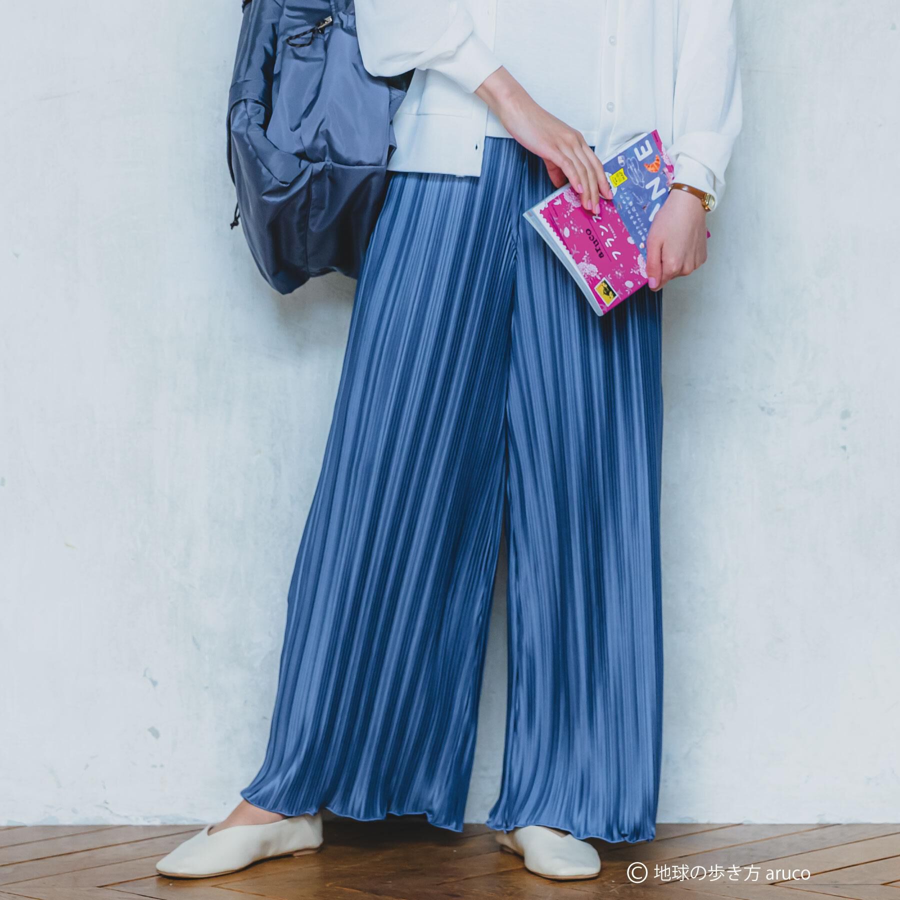 ITS&rsquo;DEMO「【aruco&times;ITS&rsquo;DEMO】プリーツパンツ」|その他|