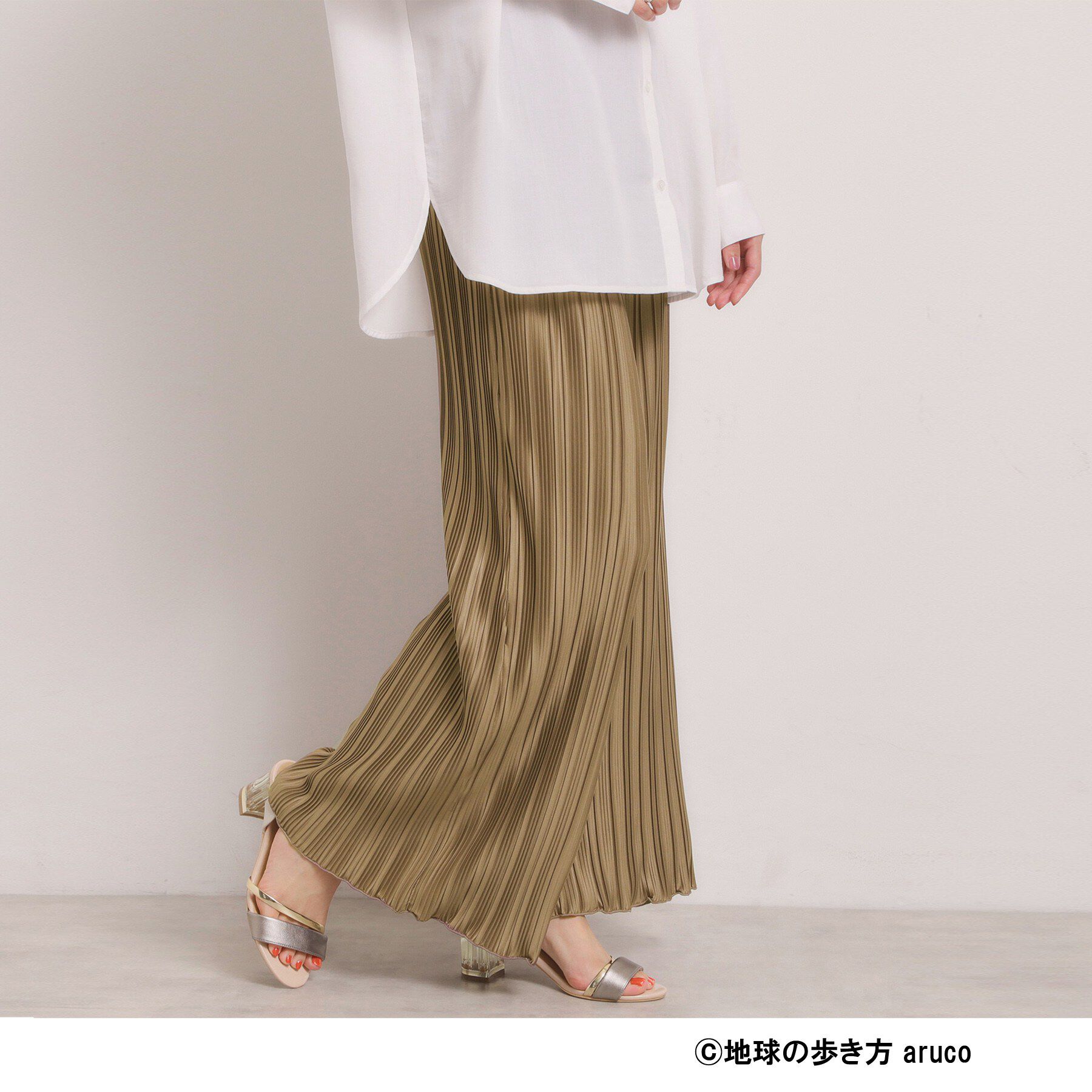 ITS&rsquo;DEMO「【aruco&times;ITS&rsquo;DEMO】プリーツパンツ」|その他|