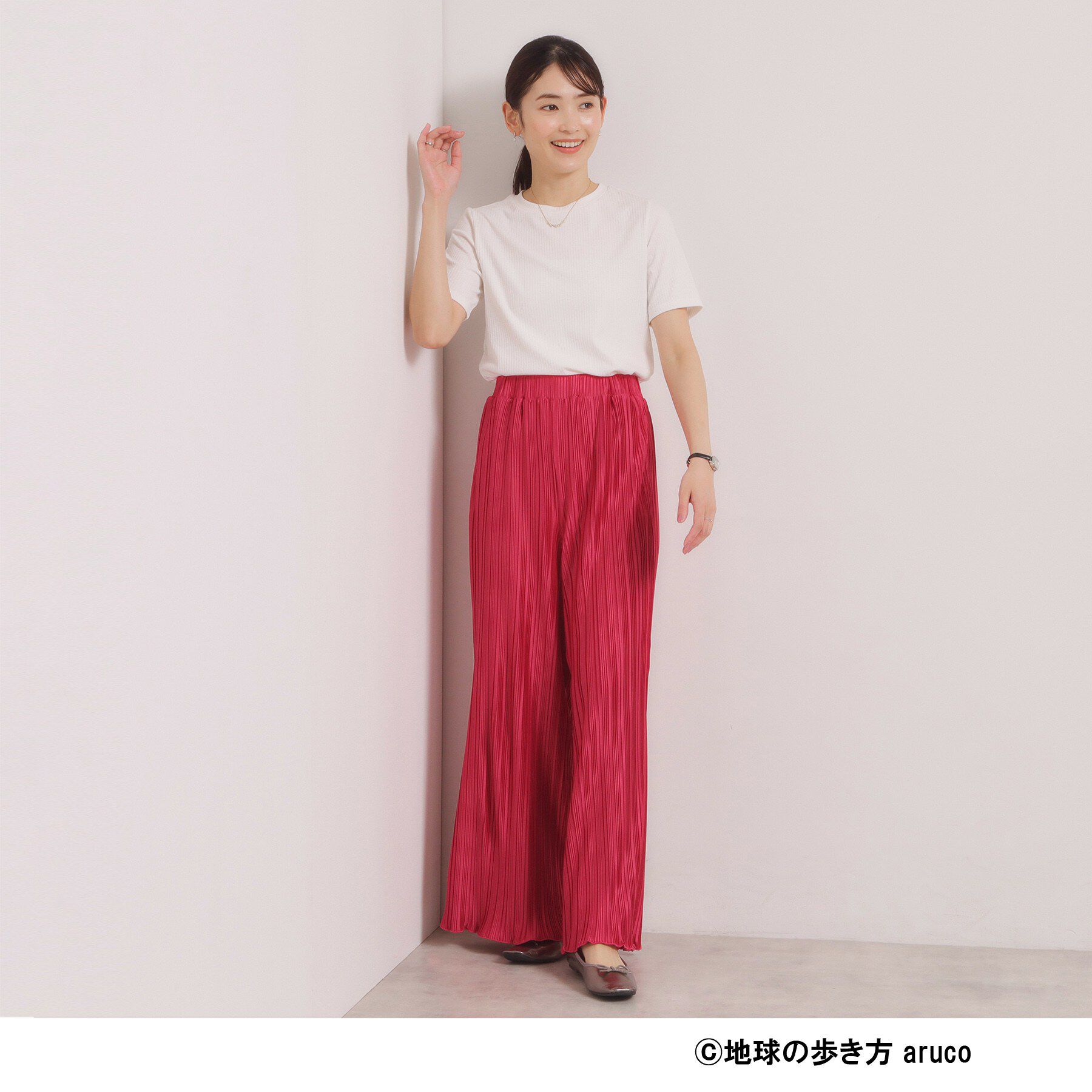 ITS&rsquo;DEMO「【aruco&times;ITS&rsquo;DEMO】プリーツパンツ」|その他|