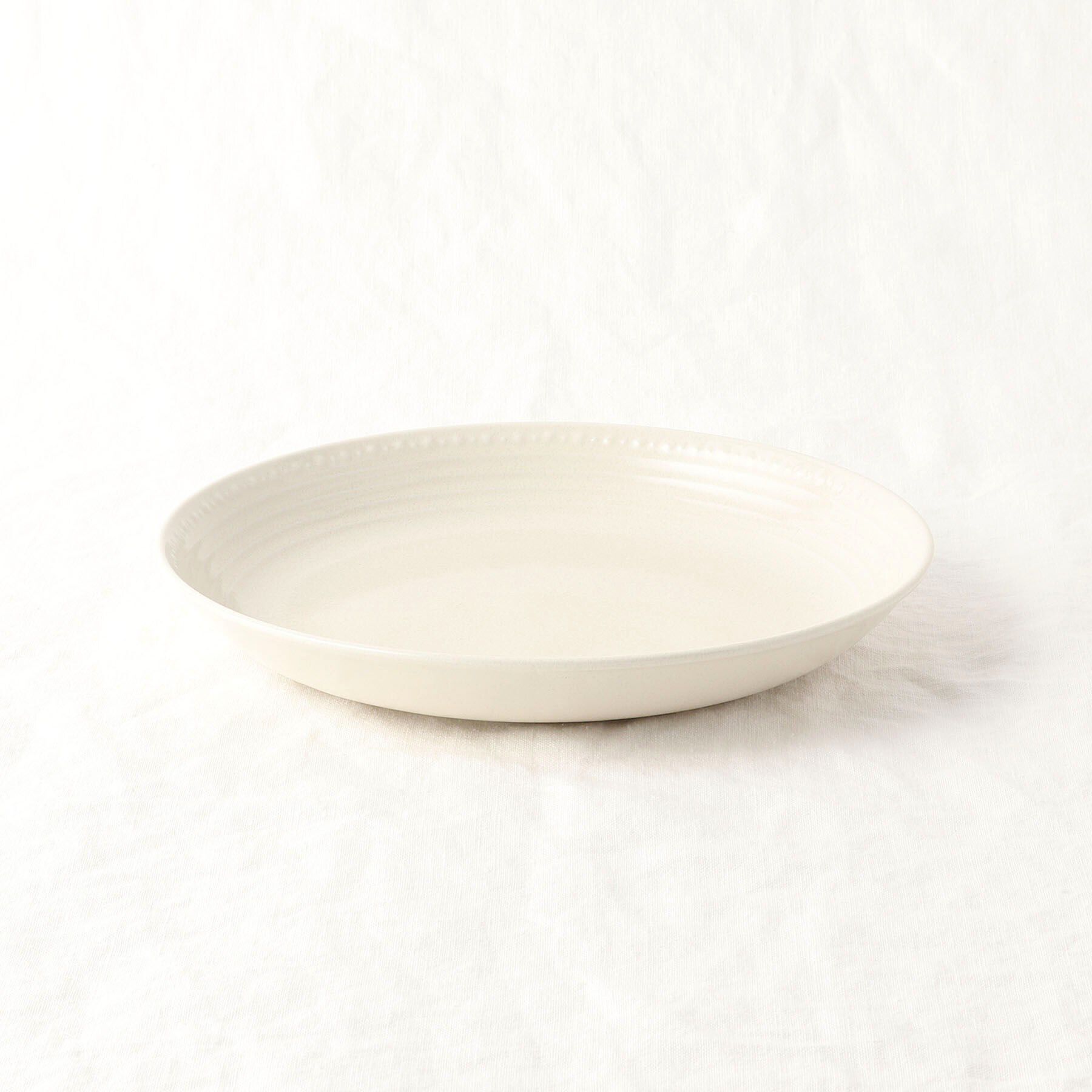 212 KITCHEN STORE「センプレ クーププレート 23cm クリーム」|食器・キッチングッズ|