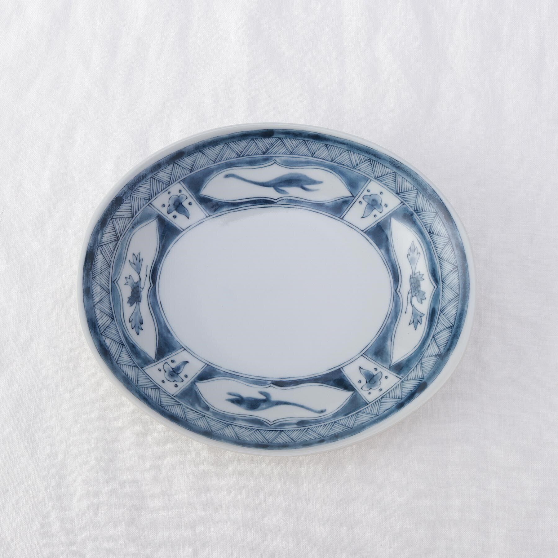 212 KITCHEN STORE「江戸っ子恐竜 水竜 楕円深皿」|食器・キッチングッズ|