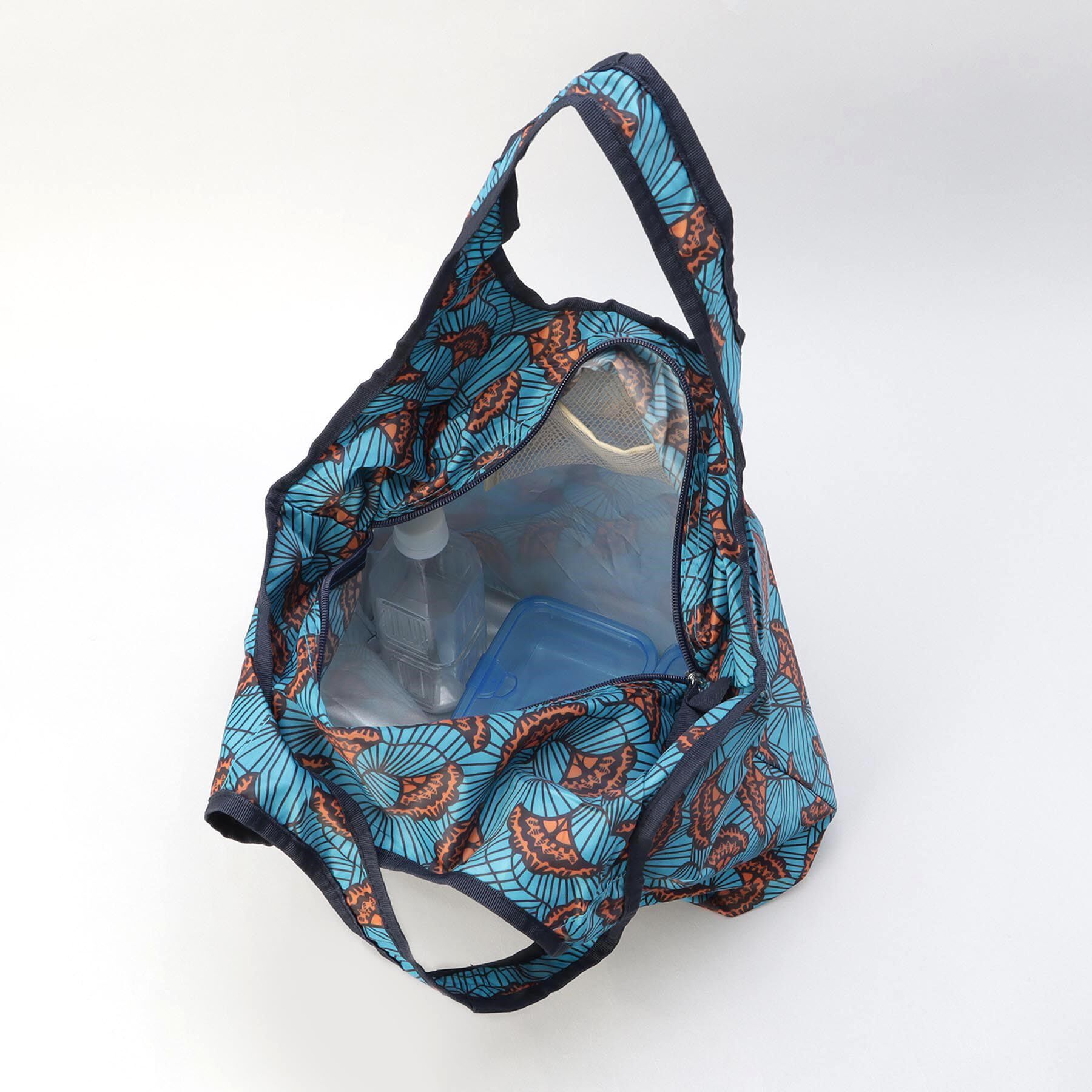 212 KITCHEN STORE「ラタ 保冷コンパクトエコバッグ リーフブルー」|その他|