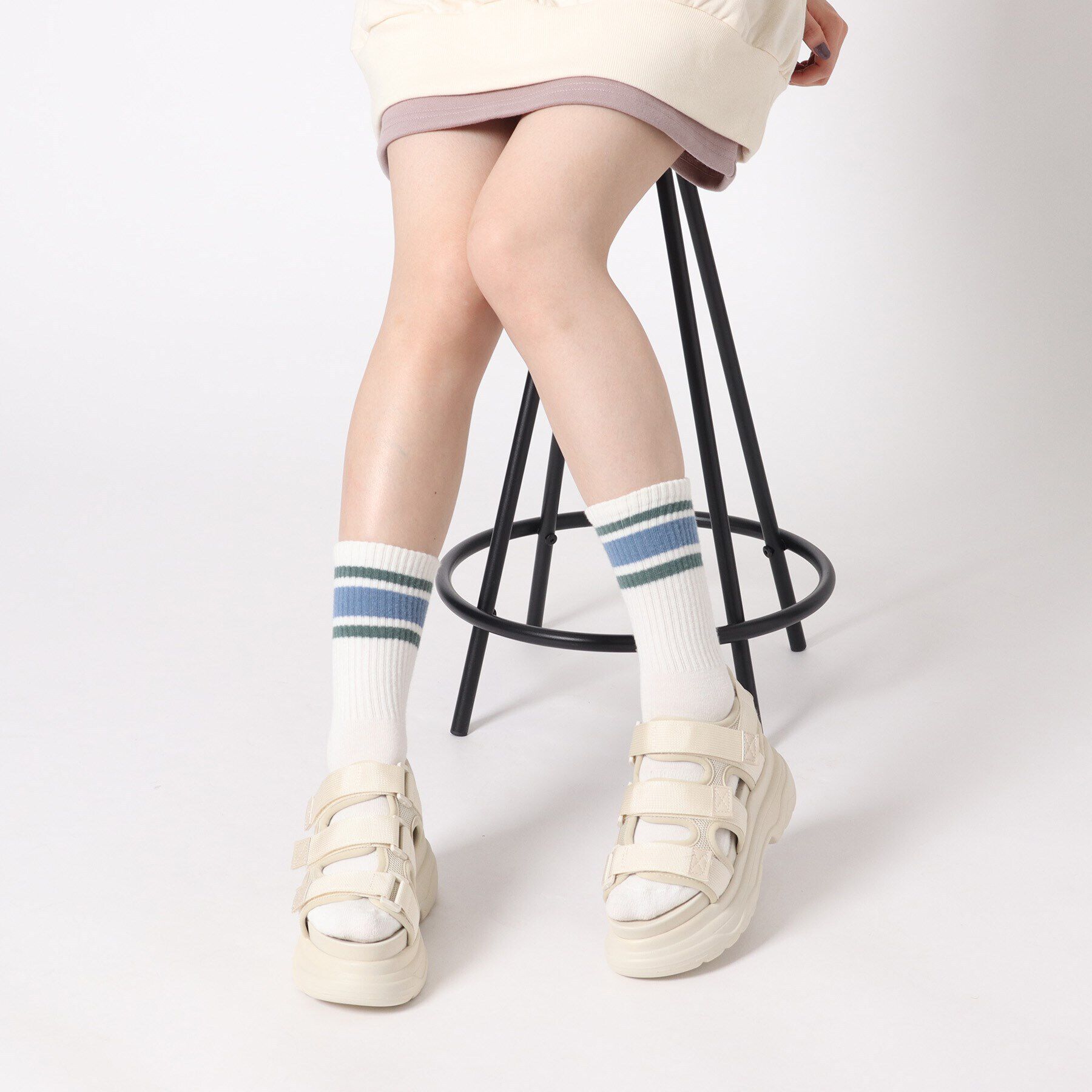 csT&P「軽量厚底2段ソール スポーツサンダル」|サンダル|