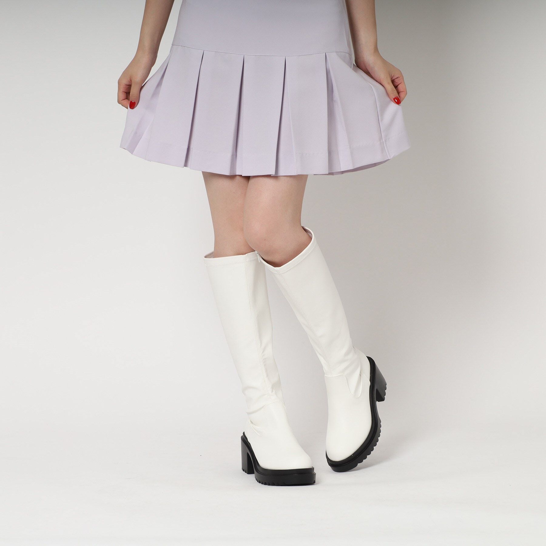 csT&P「厚底ロングストレッチブーツ」|ショートブーツ|