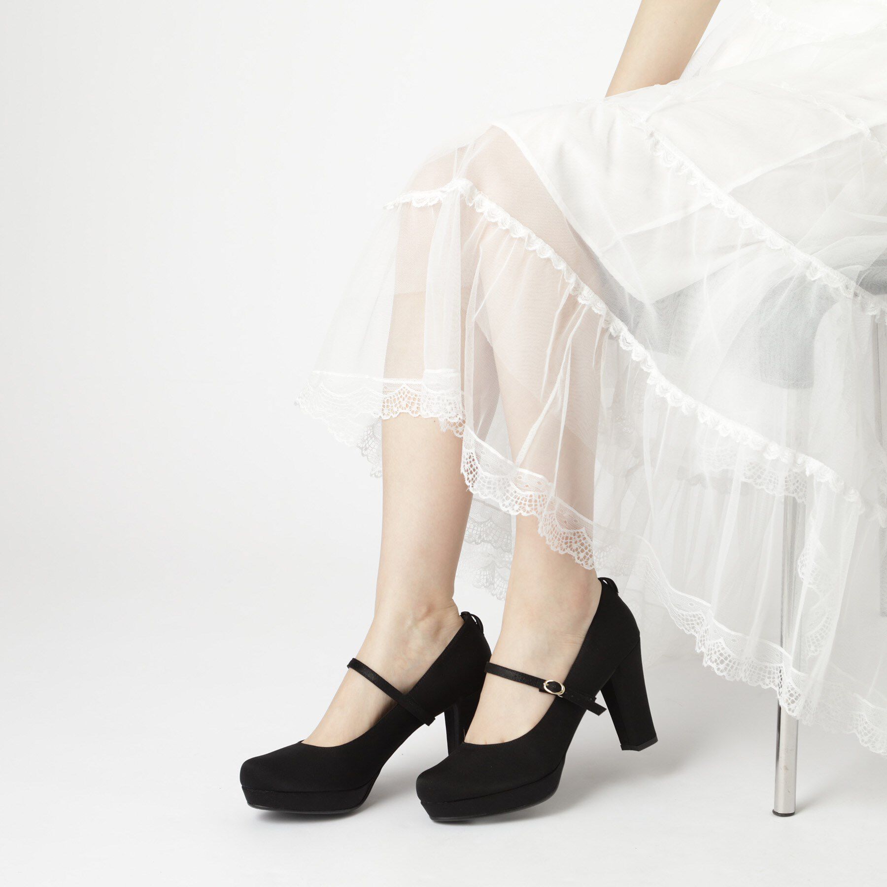 ESPERANZA「3WAYチャンキーヒールパンプス」|パンプス|