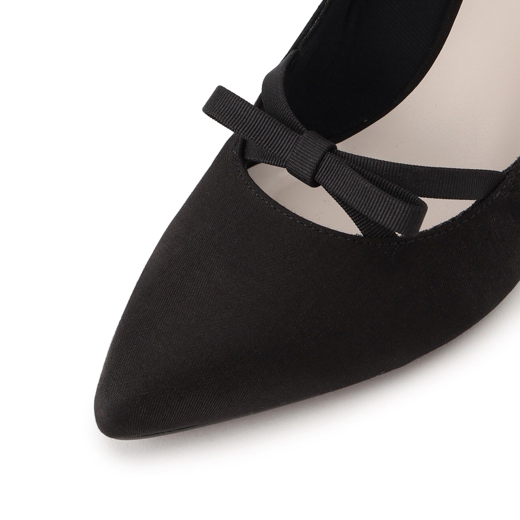 ESPERANZA「リボンポインテッドパンプス」|パンプス|