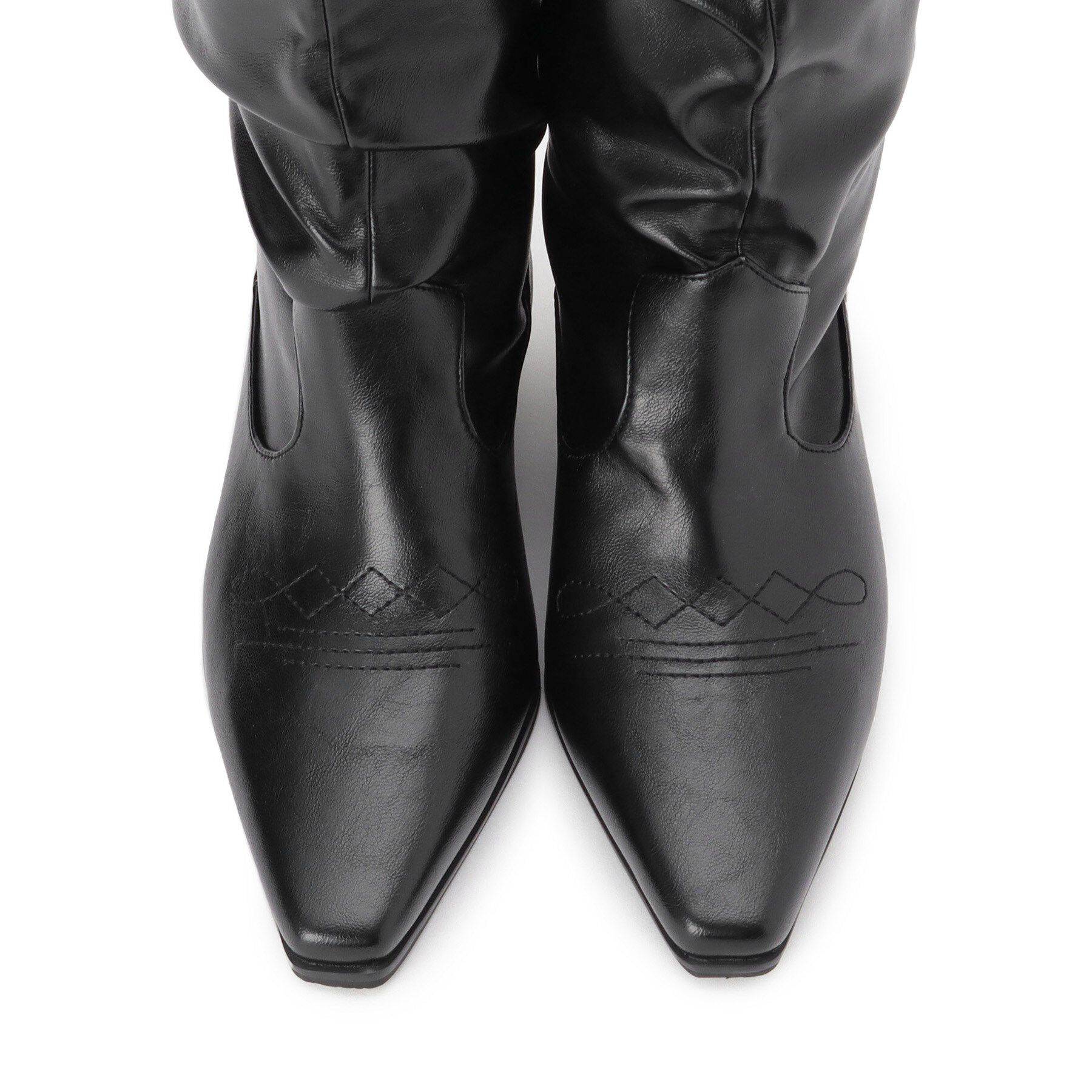 ESPERANZA「シャーリングウエスタンブーツ」|ショートブーツ|