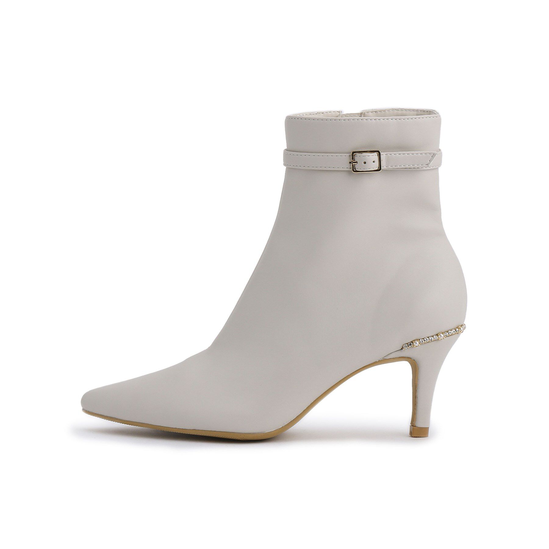 ESPERANZA「ジュエルヒールショートブーツ」|ショートブーツ|