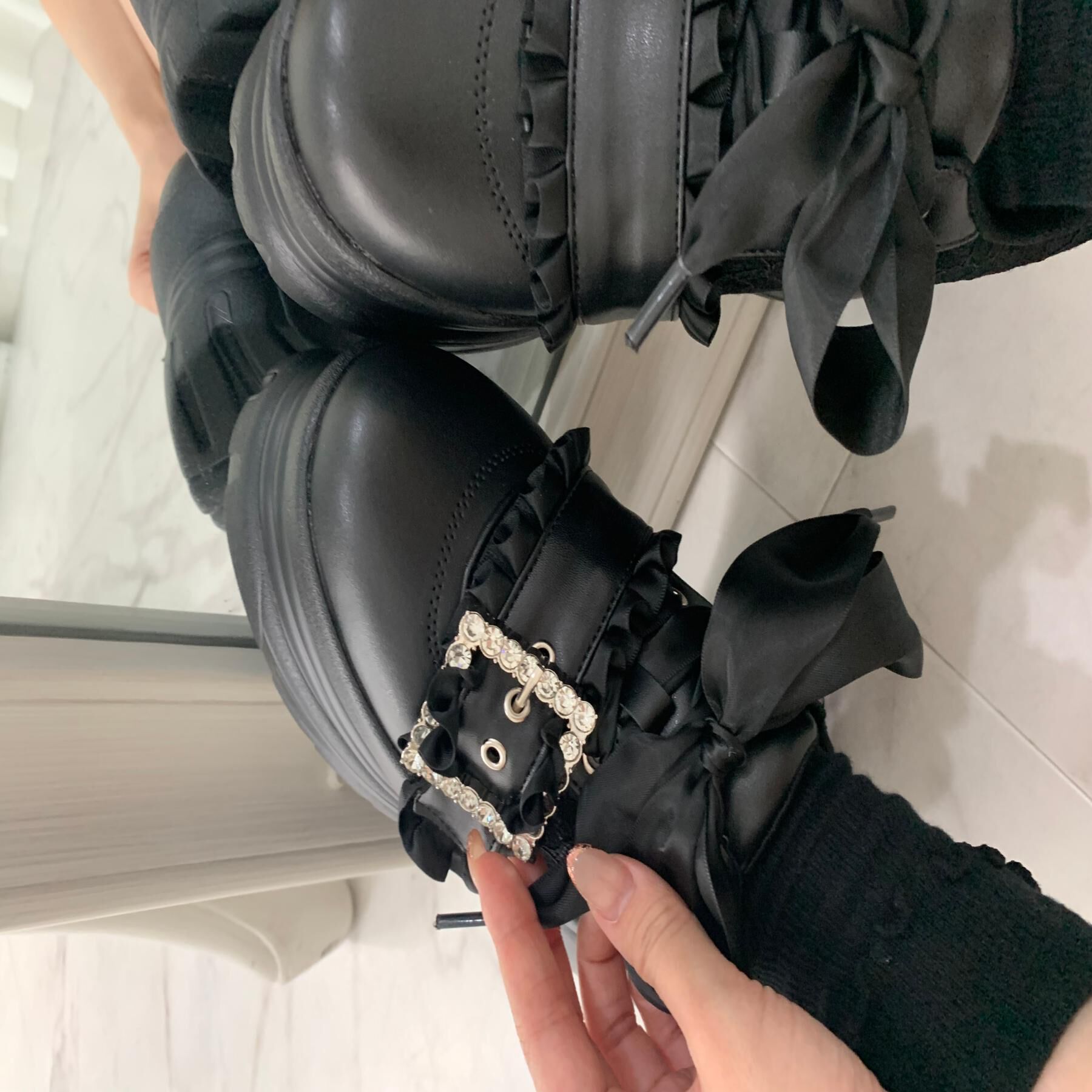 csT&P「夢見るシリーズキラキラ厚底スニーカー」|スニーカー|