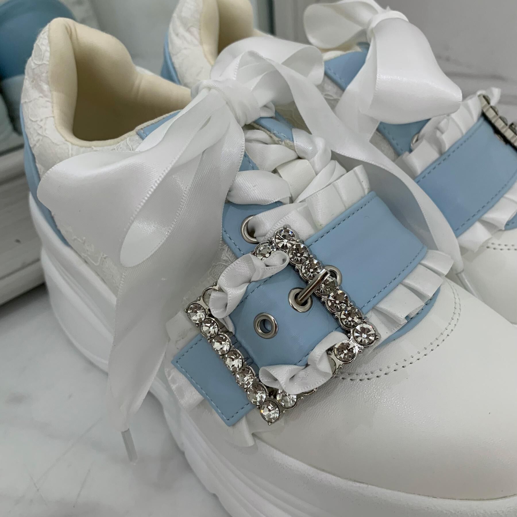 csT&P「夢見るシリーズキラキラ厚底スニーカー」|スニーカー|