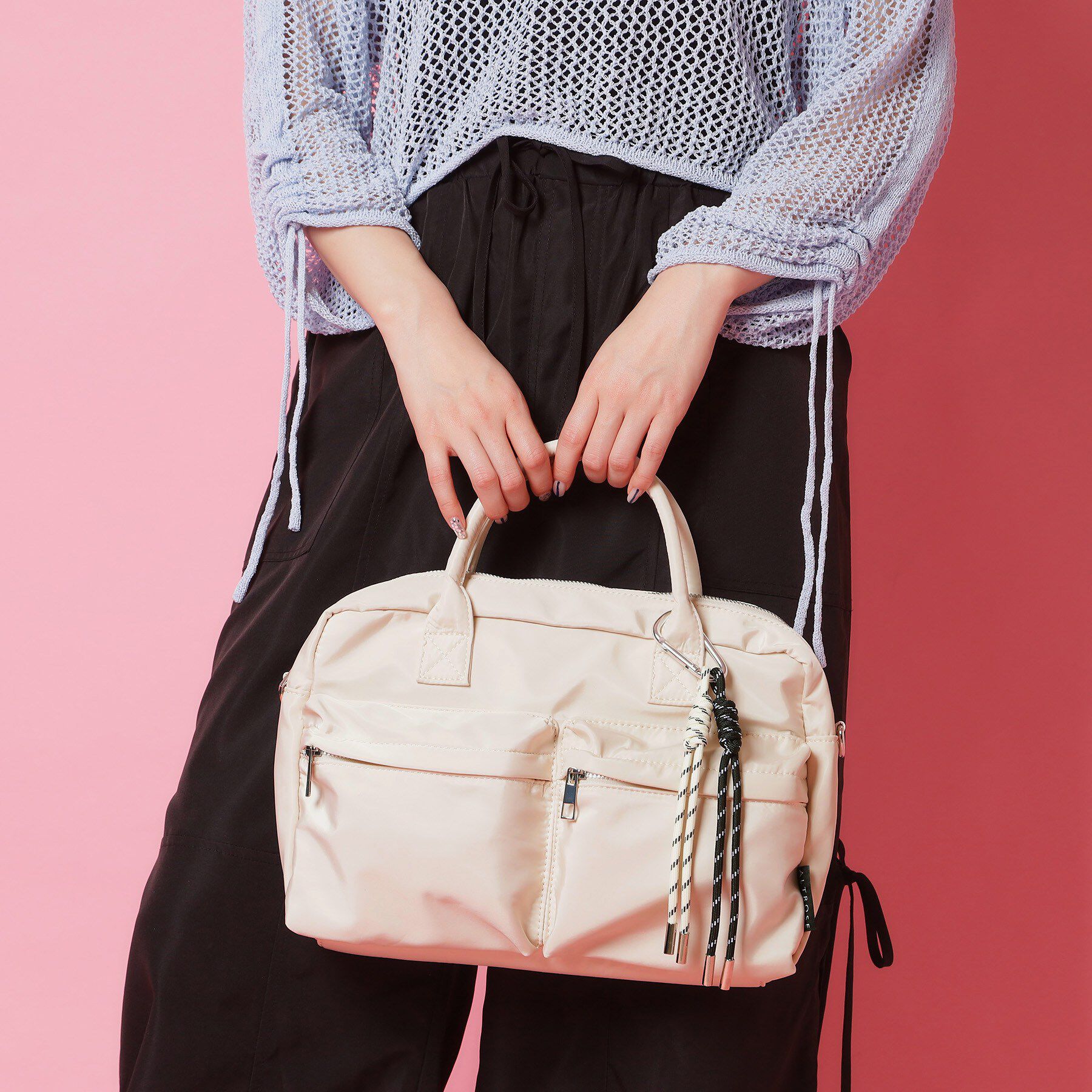 Ober Tashe「チャーム2WAYボストン」|ボストンバッグ|