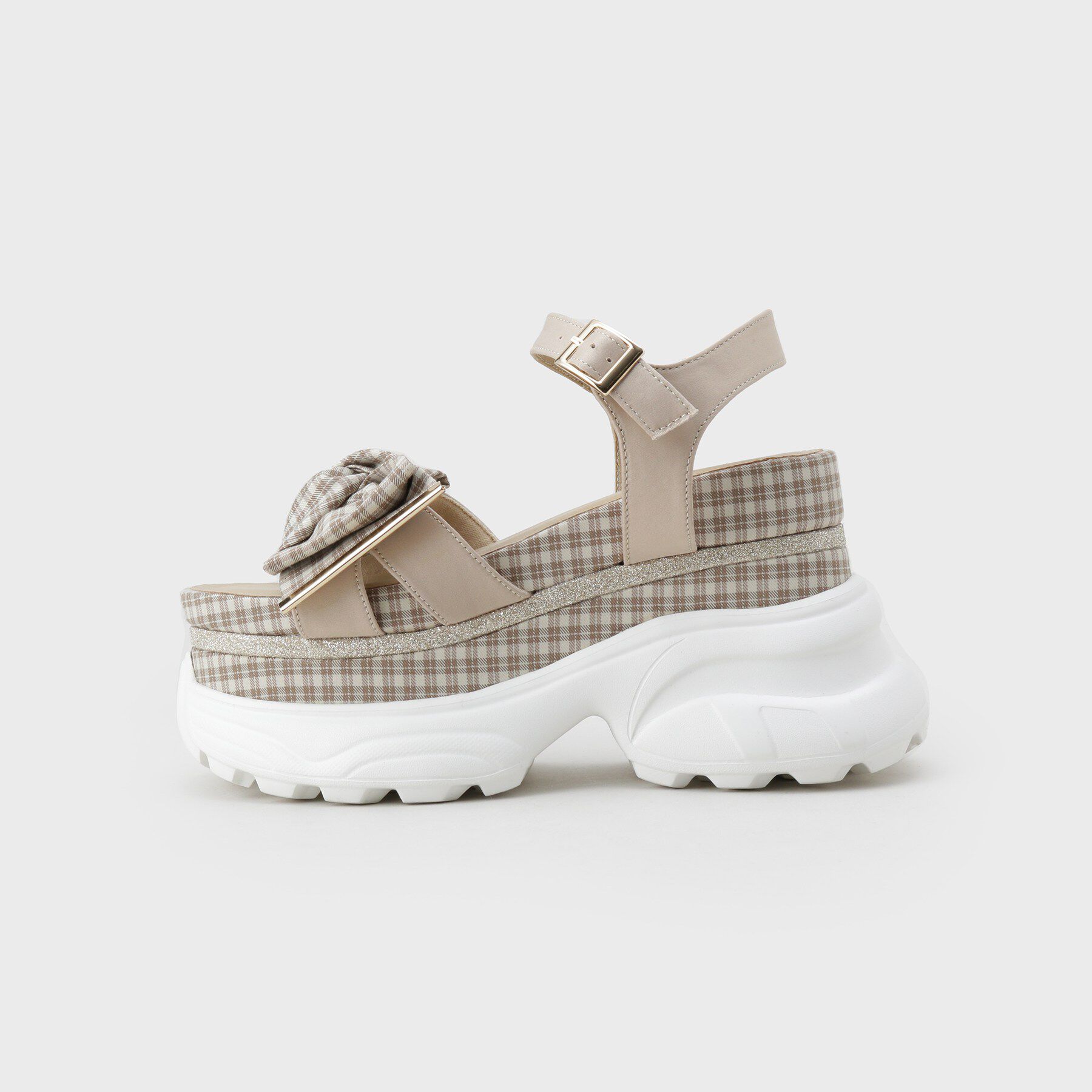 ESPERANZA「グリッターラインリボンスポサン」|サンダル|