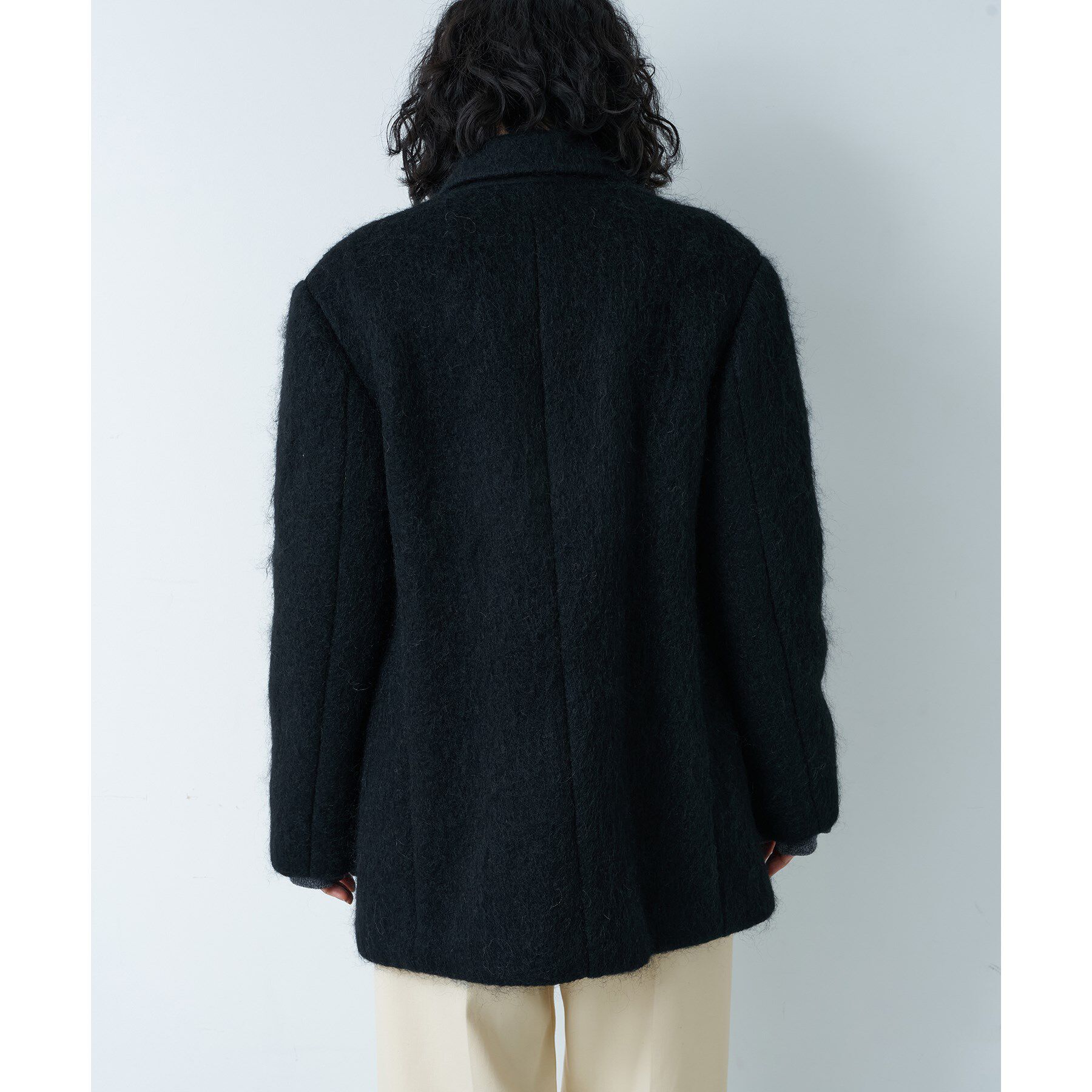 CODE A「◆shaggy jacket coat」|チェスターコート|