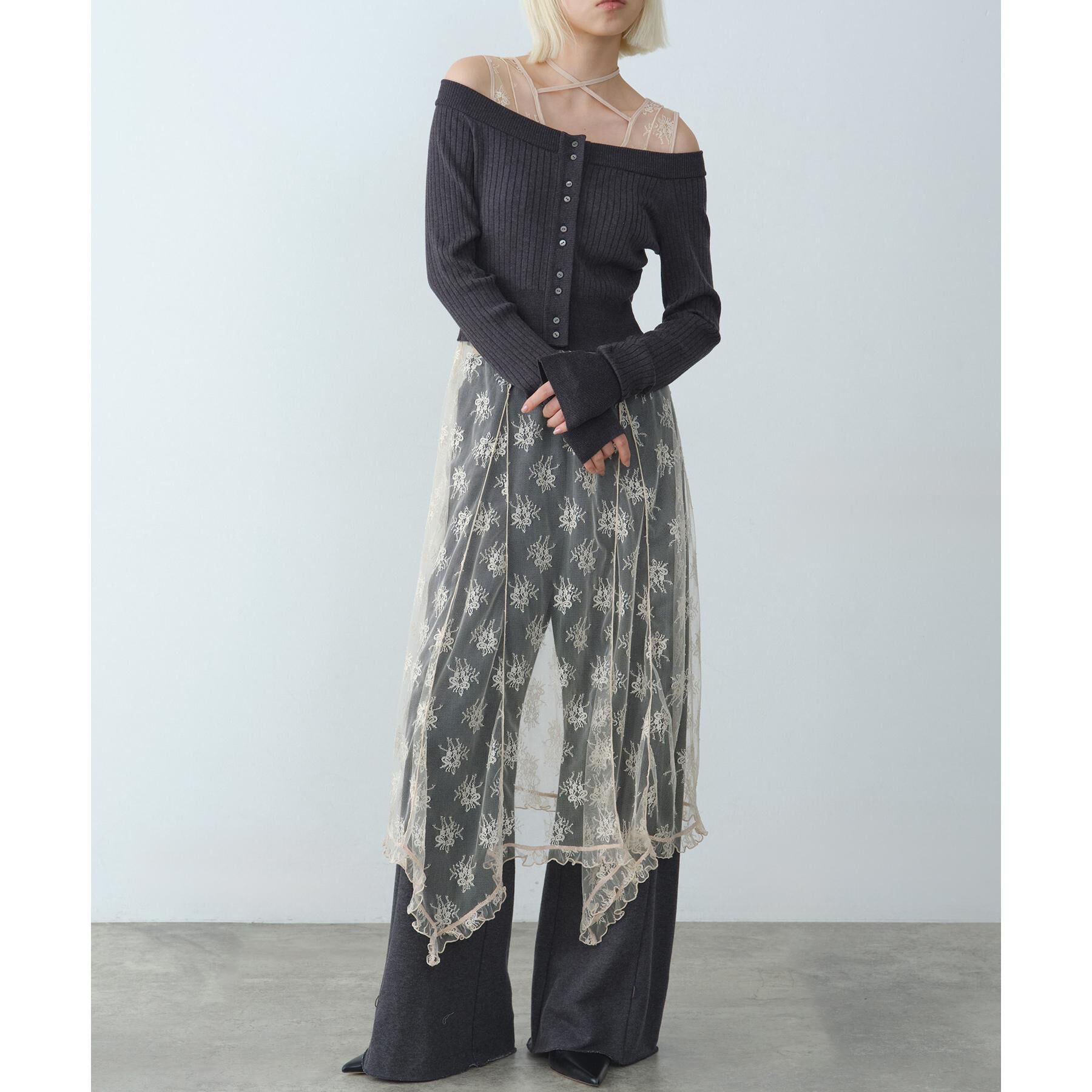 CODE A「sensual lace flow dress」|ワンピース|