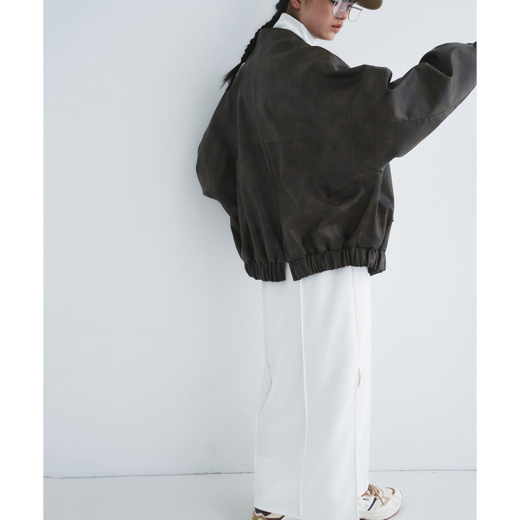 CODE A「【Re】grain zip over blouson」|ブルゾン・スタジャン|