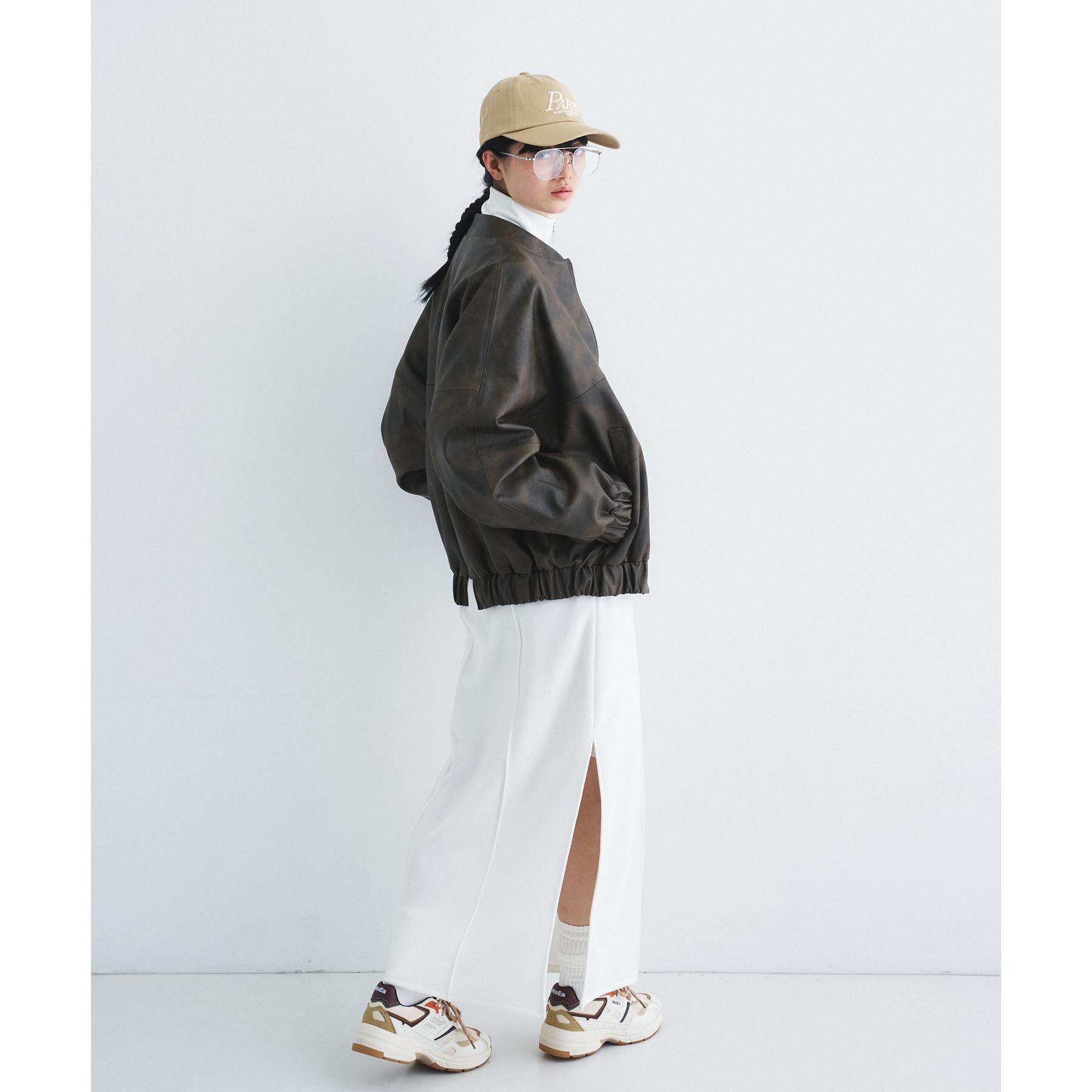 CODE A「【Re】grain zip over blouson」|ブルゾン・スタジャン|