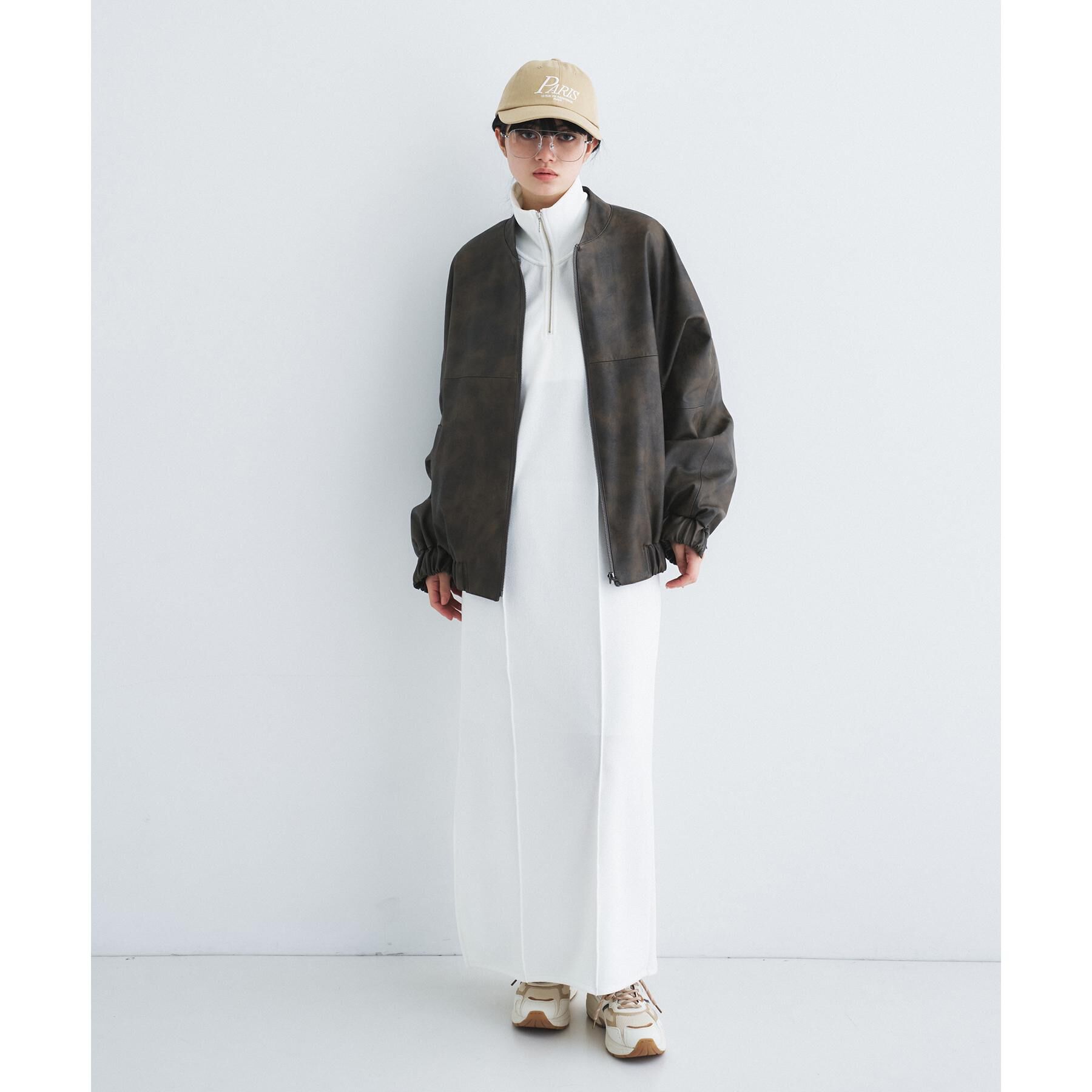 CODE A「【Re】grain zip over blouson」|ブルゾン・スタジャン|