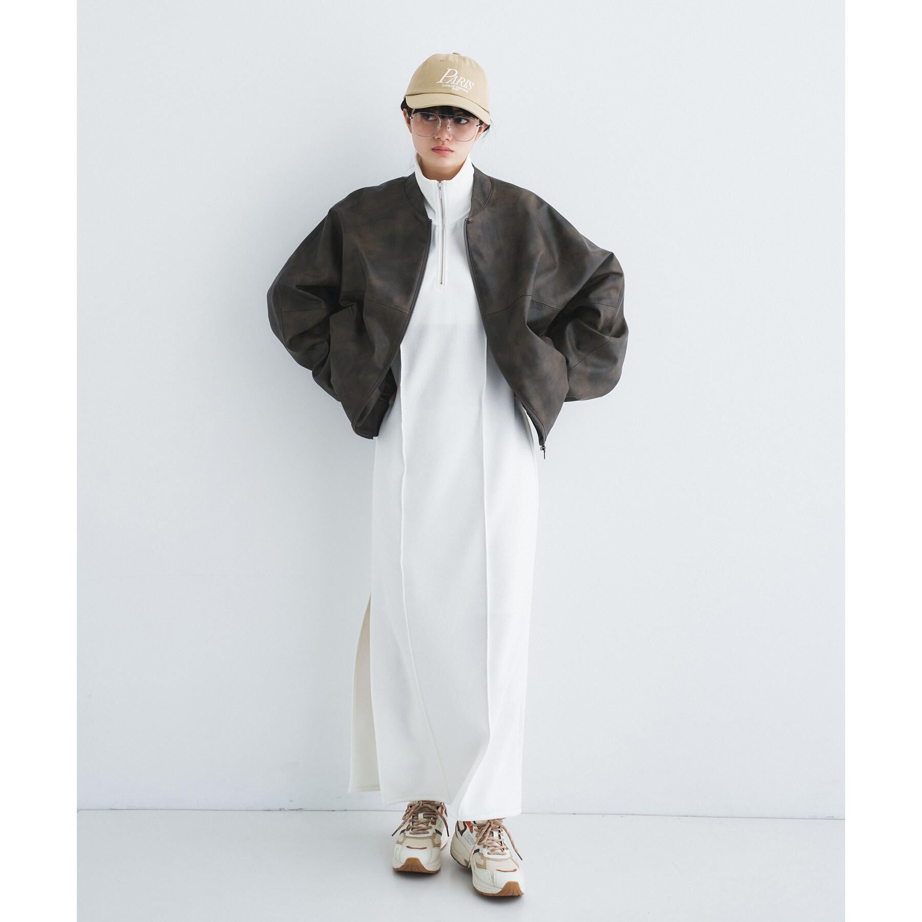 CODE A「【Re】grain zip over blouson」|ブルゾン・スタジャン|