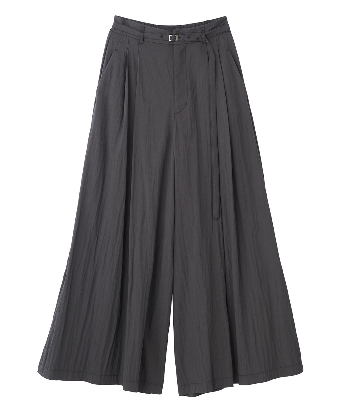 COCO DEAL「タックワイドフレアパンツ」|スラックス|