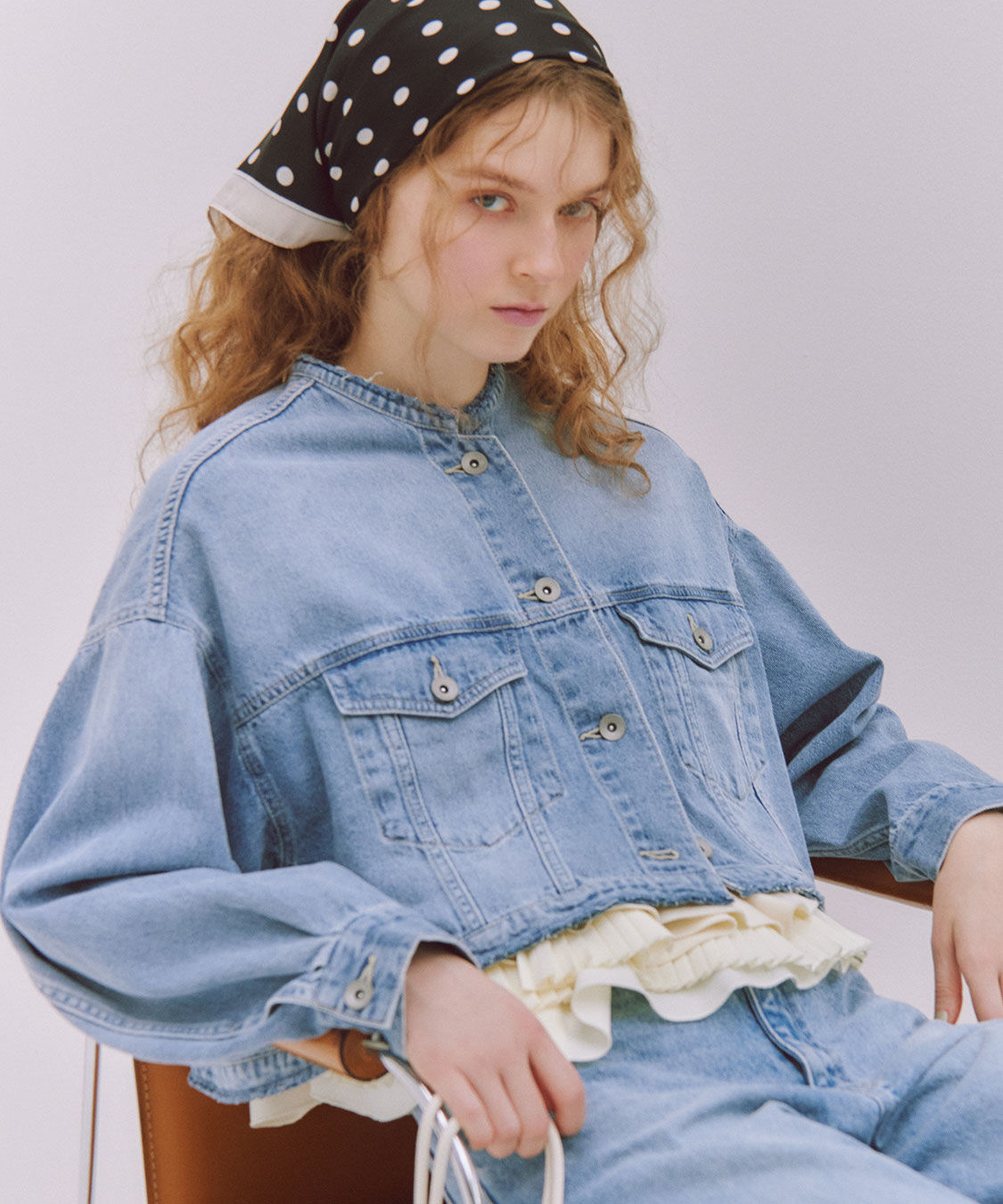 COCO DEAL「ランダムフリルペプラムトップス」|Tシャツ・カットソー|