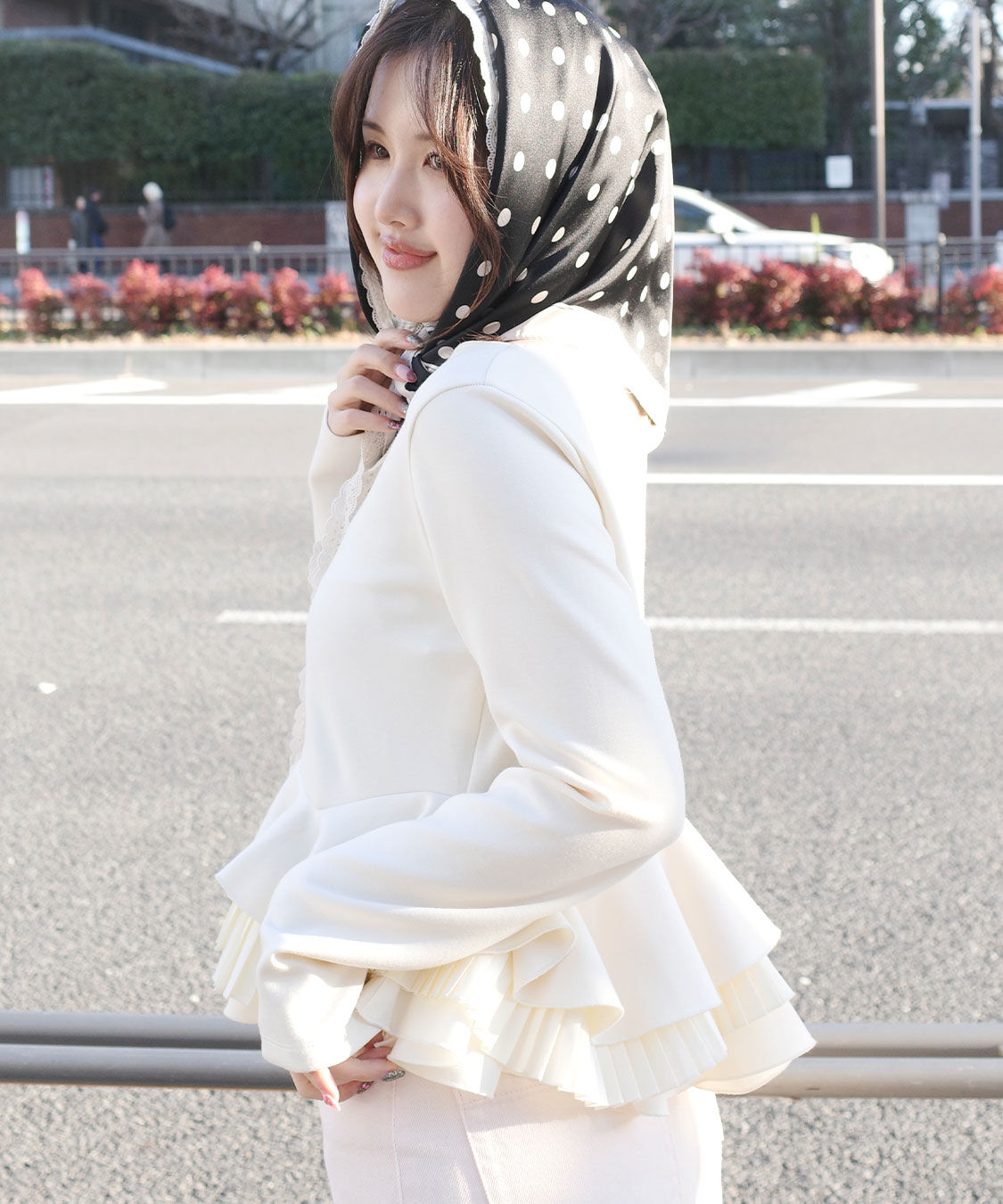 COCO DEAL「ランダムフリルペプラムトップス」|Tシャツ・カットソー|