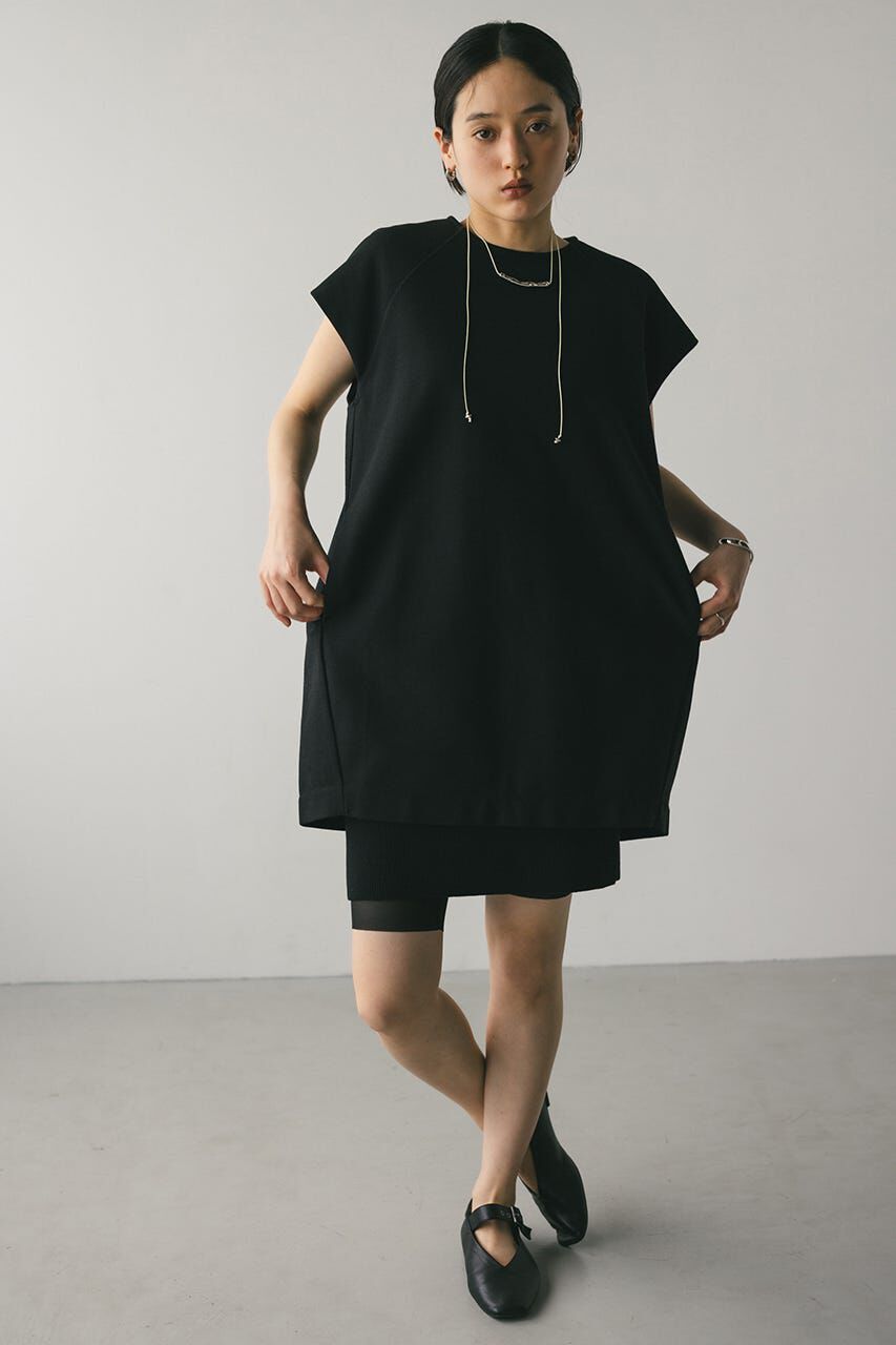 STYLEMIXER「ショルダーパットミニワンピース」|ワンピース|