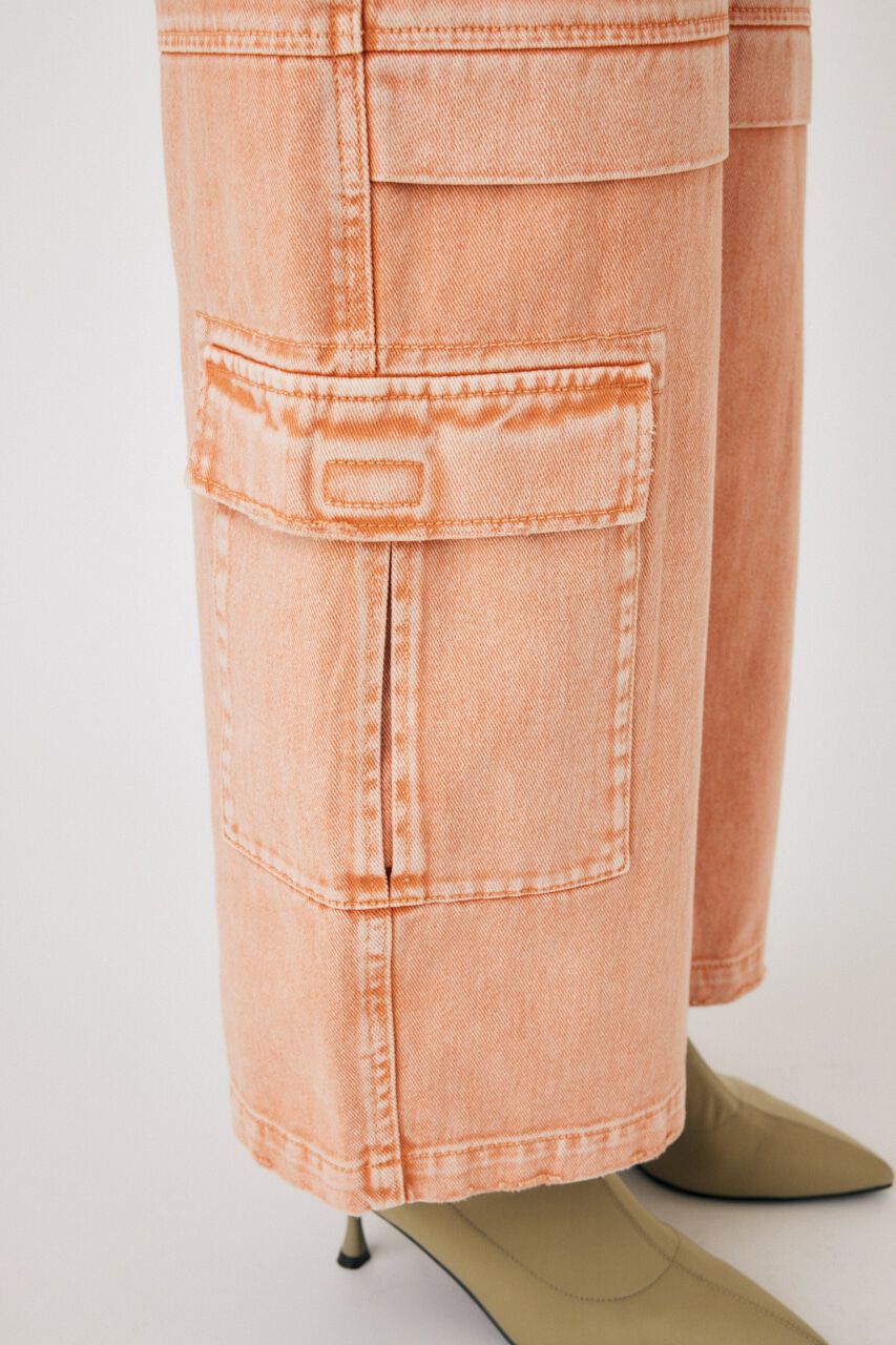 MOUSSY「LOWRISE CARGO STRAIGHT」|デニム|