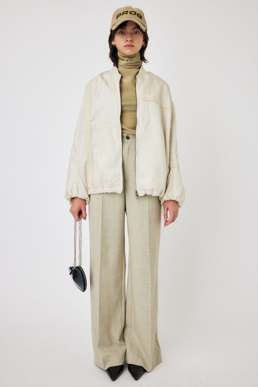 MOUSSY「CENTER PRESS FLARE パンツ」|その他|BEG