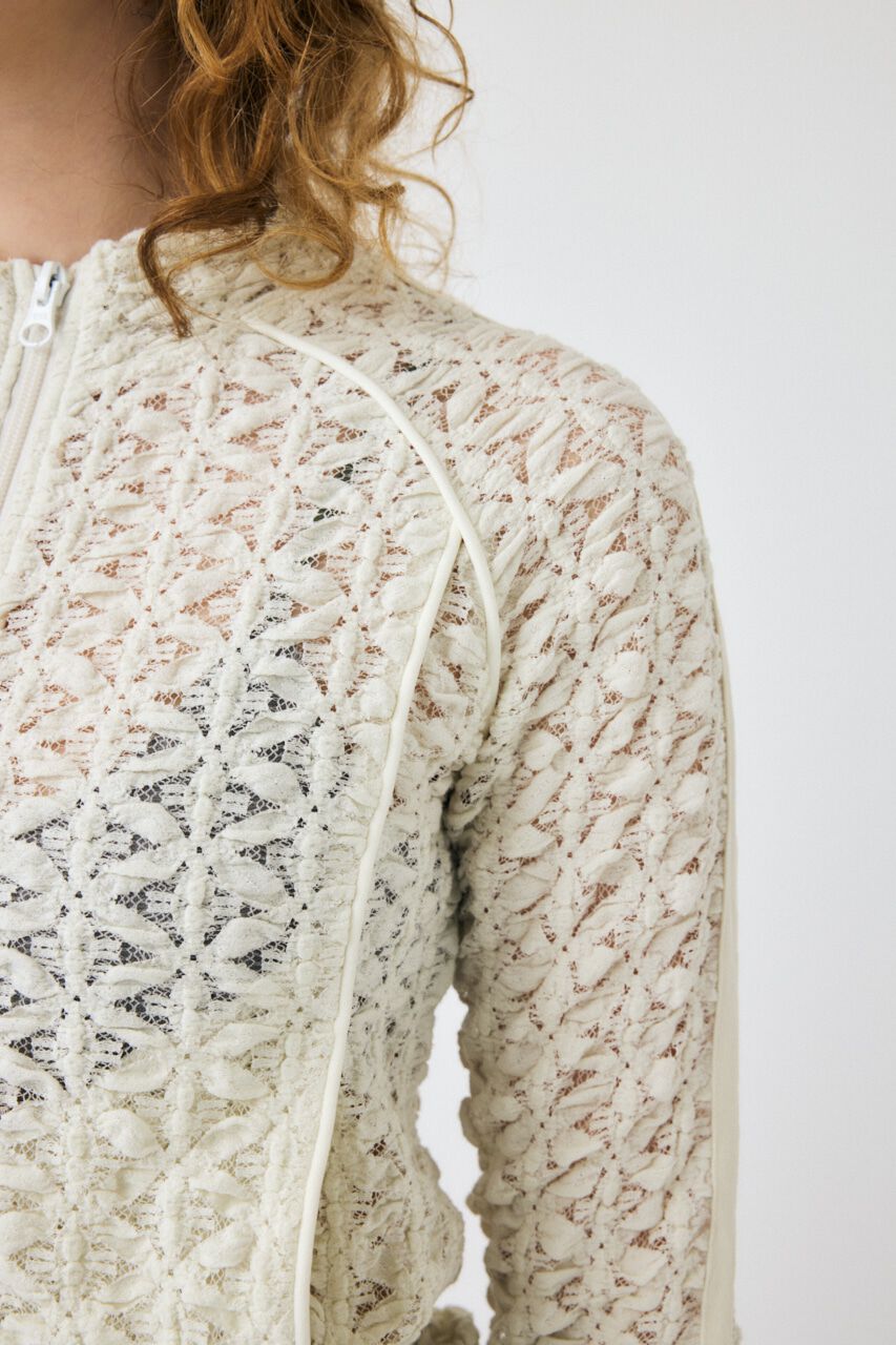 MOUSSY「BUMPY LACE TRACK ジャケット」|その他|