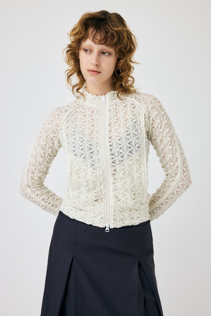 MOUSSY「BUMPY LACE TRACK ジャケット」|その他|