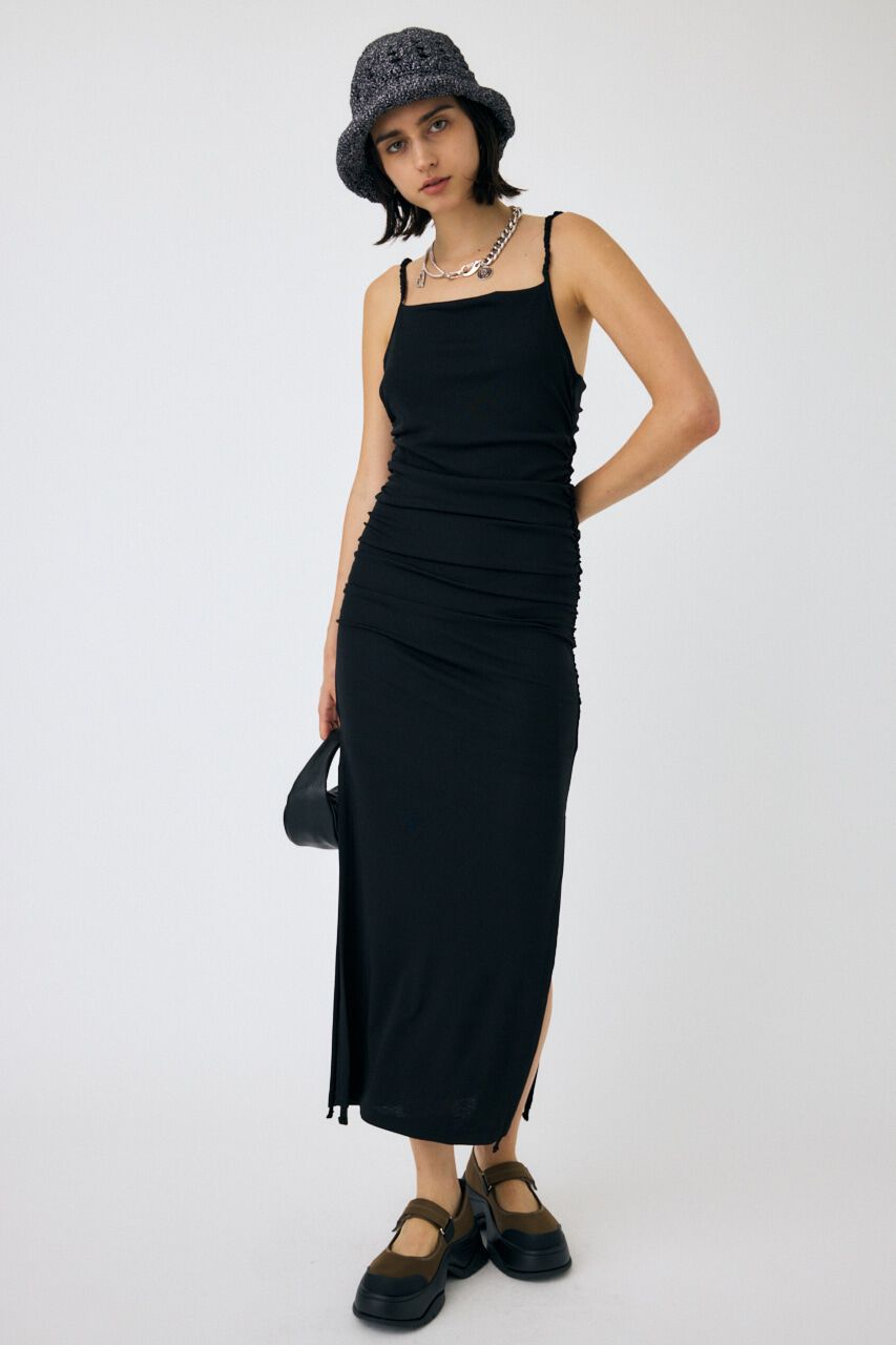 MOUSSY「DRAPE CAMI ドレス」|ワンピース|