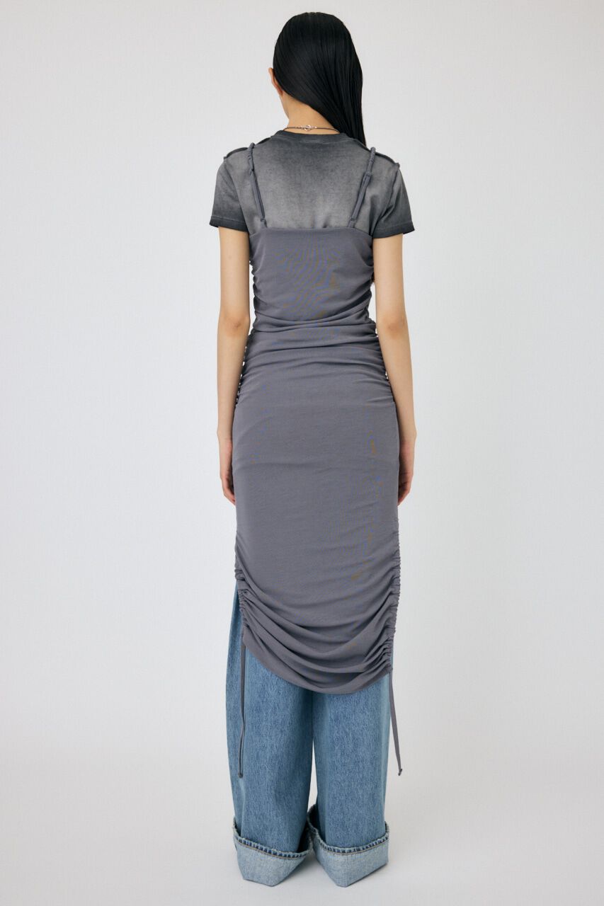 MOUSSY「DRAPE CAMI ドレス」|ワンピース|