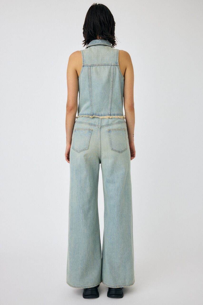 MOUSSY「SLEEVELESS REMAKE ジャンプスーツ」|その他|