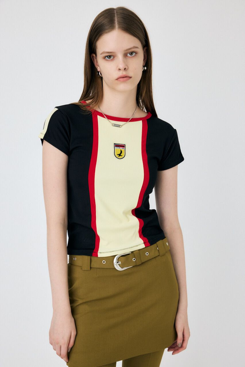 MOUSSY「DAD'S CAR MOTIF Tシャツ」|Tシャツ・カットソー|BLK