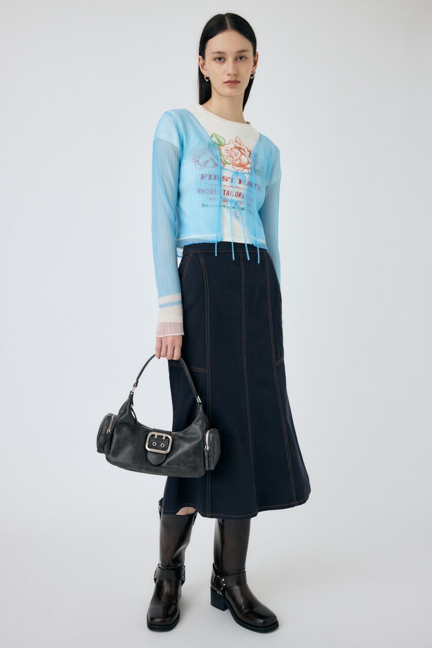 MOUSSY「VINTAGE LABEL Tシャツ」|Tシャツ・カットソー|