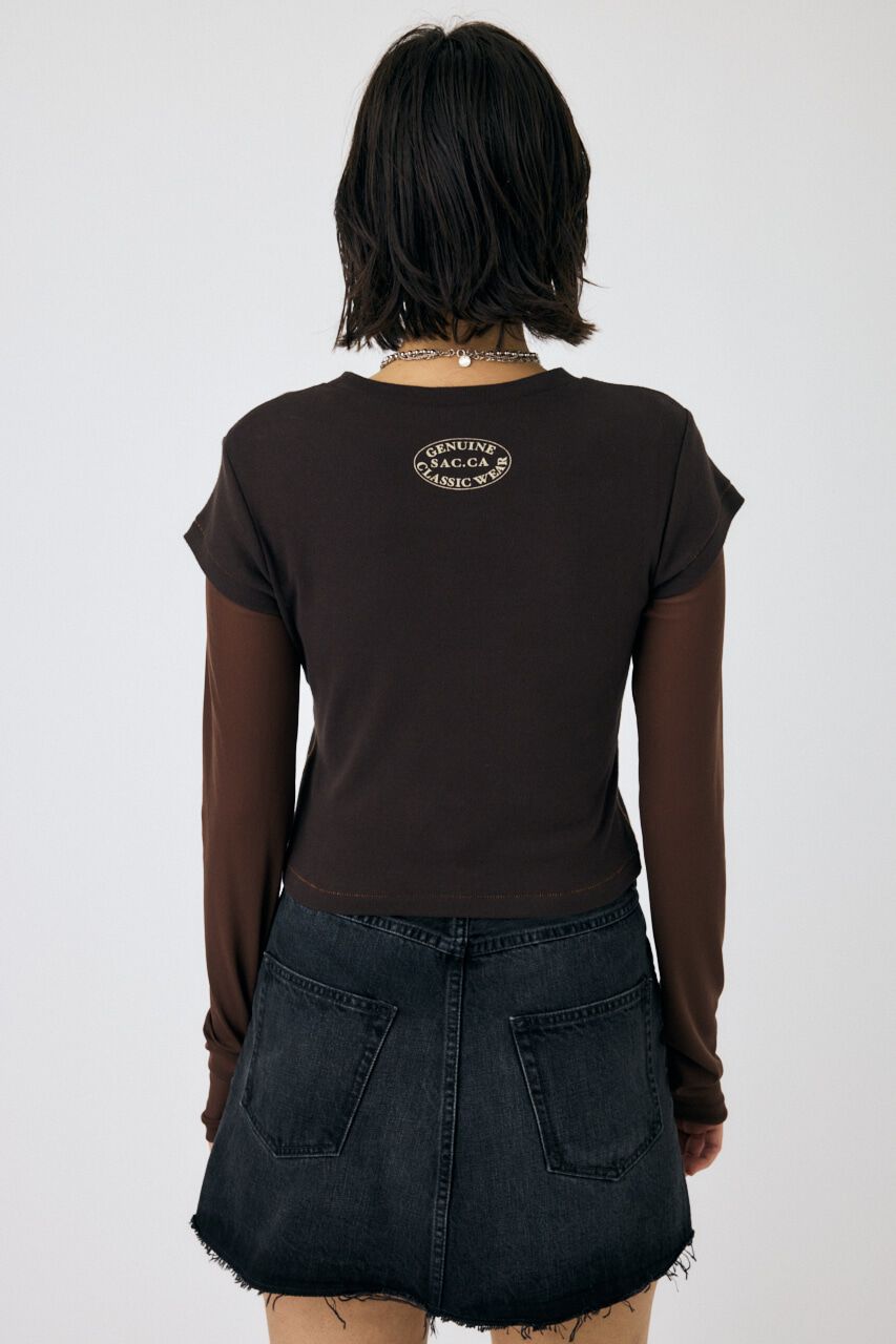 MOUSSY「VINTAGE LABEL Tシャツ」|Tシャツ・カットソー|