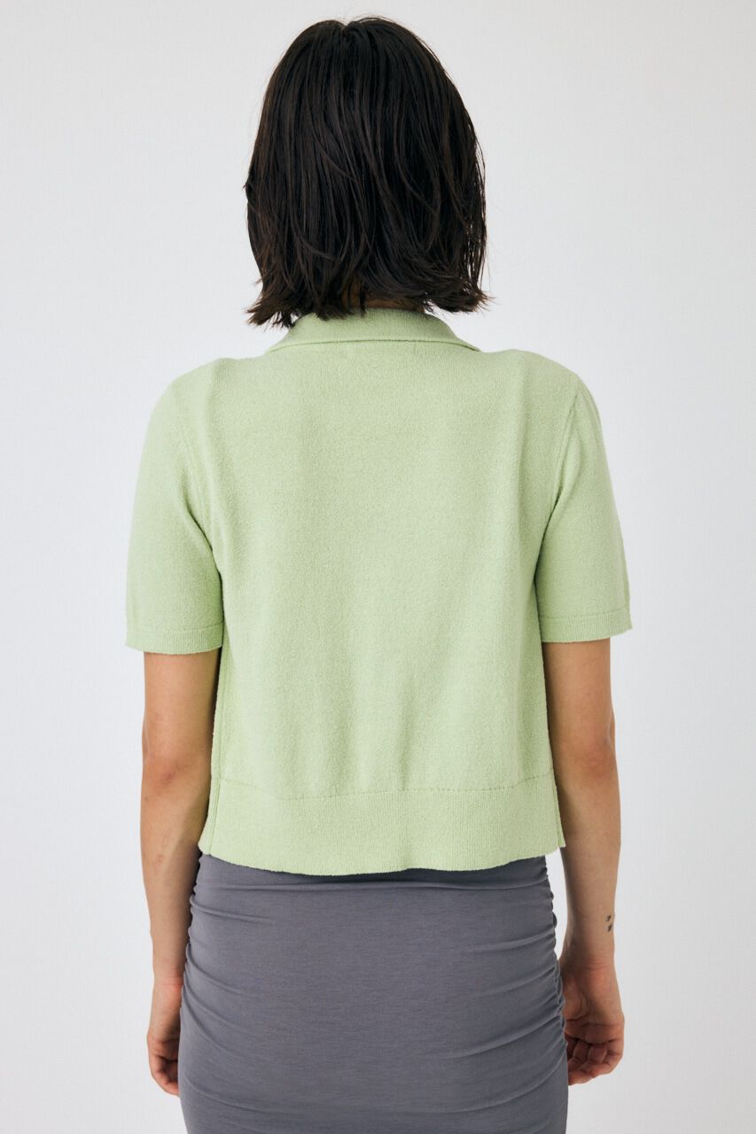 MOUSSY「OVERLOCK POCKET ニットシャツ」|ニット・セーター|