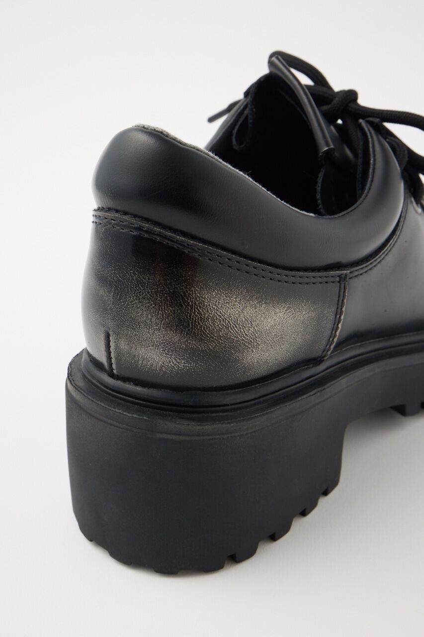 MOUSSY「CHUNK SOLE レースアップシューズ」|ローファー|