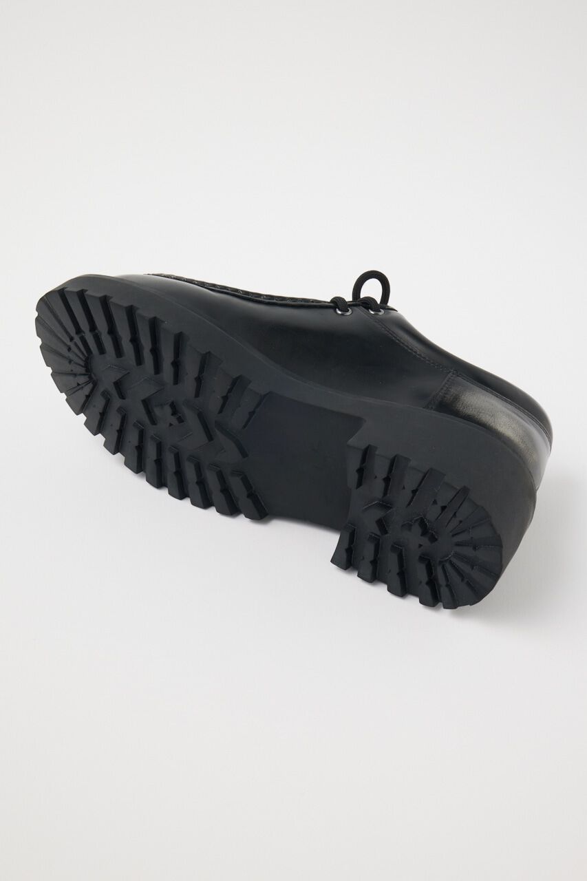 MOUSSY「CHUNK SOLE レースアップシューズ」|ローファー|