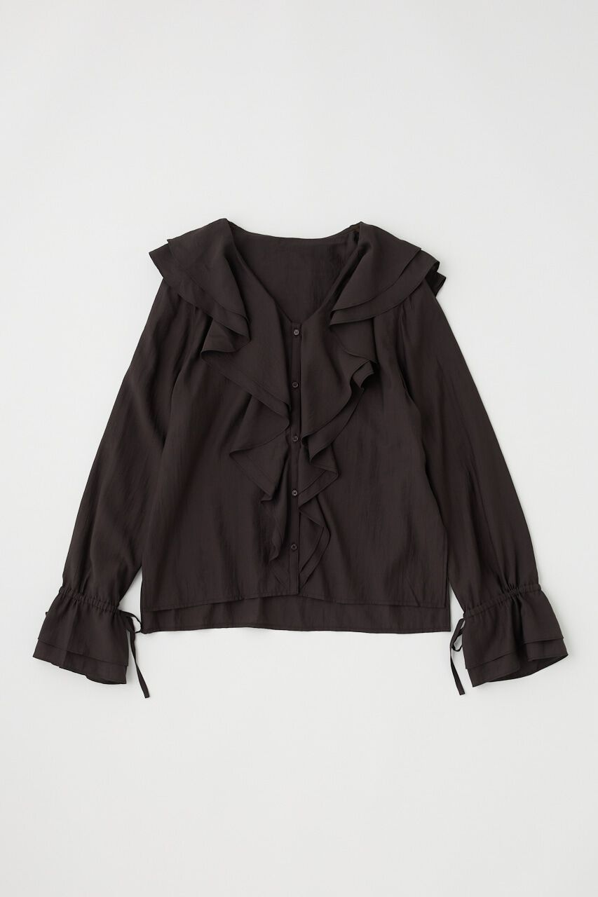 MOUSSY「RUFFLE ブラウス」|シャツ・ブラウス|