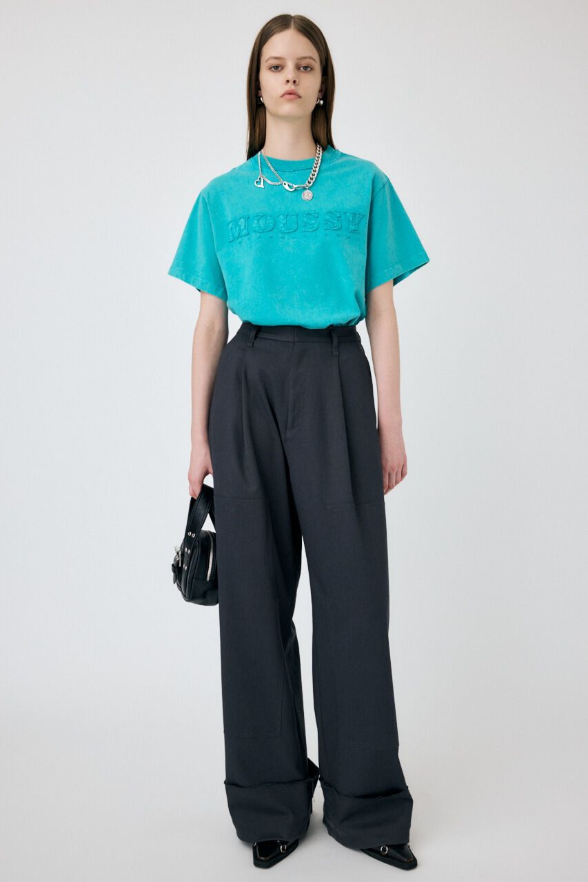 MOUSSY「WASHED PATCH MOUSSY Ｔシャツ」|Tシャツ・カットソー|
