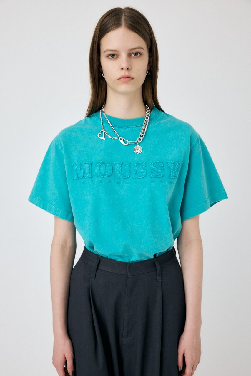 MOUSSY「WASHED PATCH MOUSSY Ｔシャツ」|Tシャツ・カットソー|