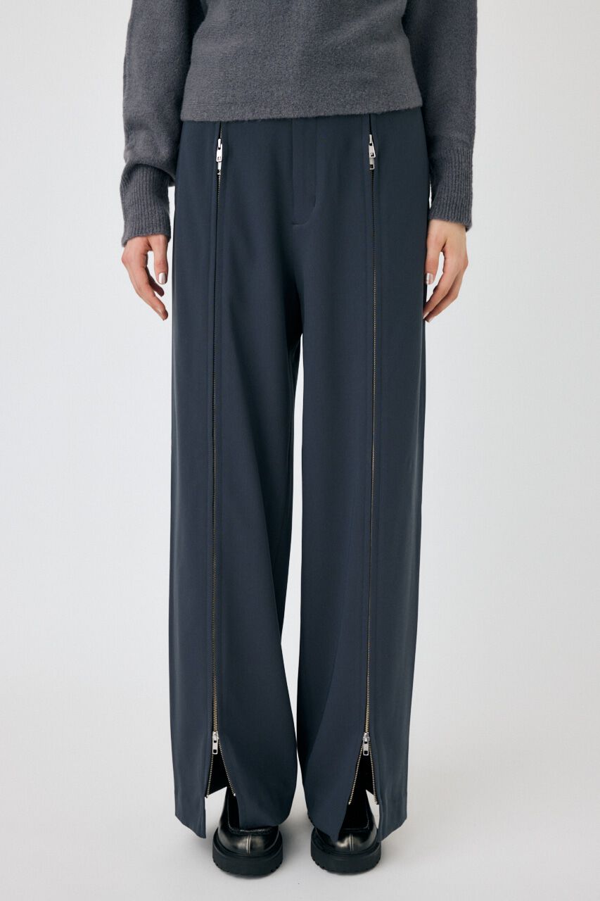 MOUSSY「ZIP UP WIDE トラウザーズ」|その他|