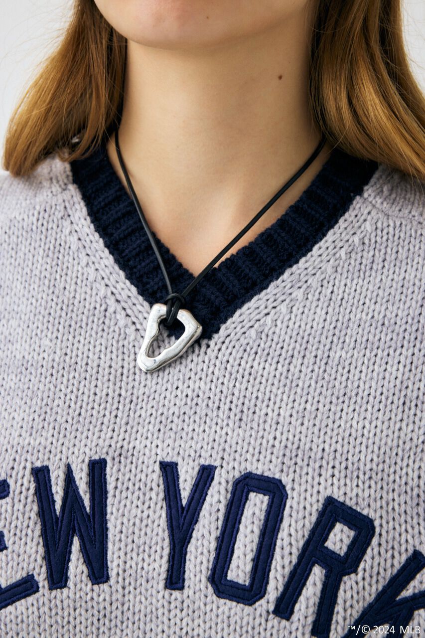 MOUSSY「MLB KNIT Tシャツ」|ニット・セーター|